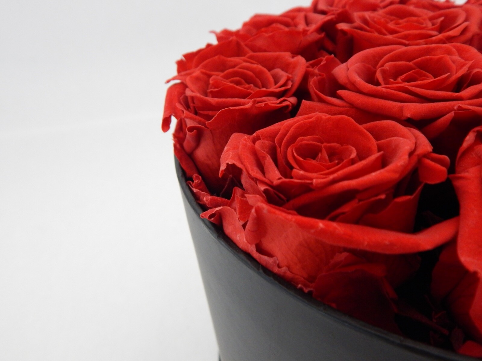 VLove® Forever Preserved Roses in a Box Real Forever Flowers Eternal Rose Red