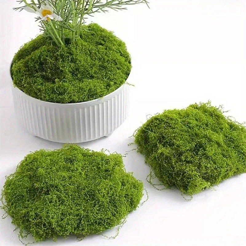 New Design 1  5  8 pcs artificial simulated moss lawn decoration DIY simulated