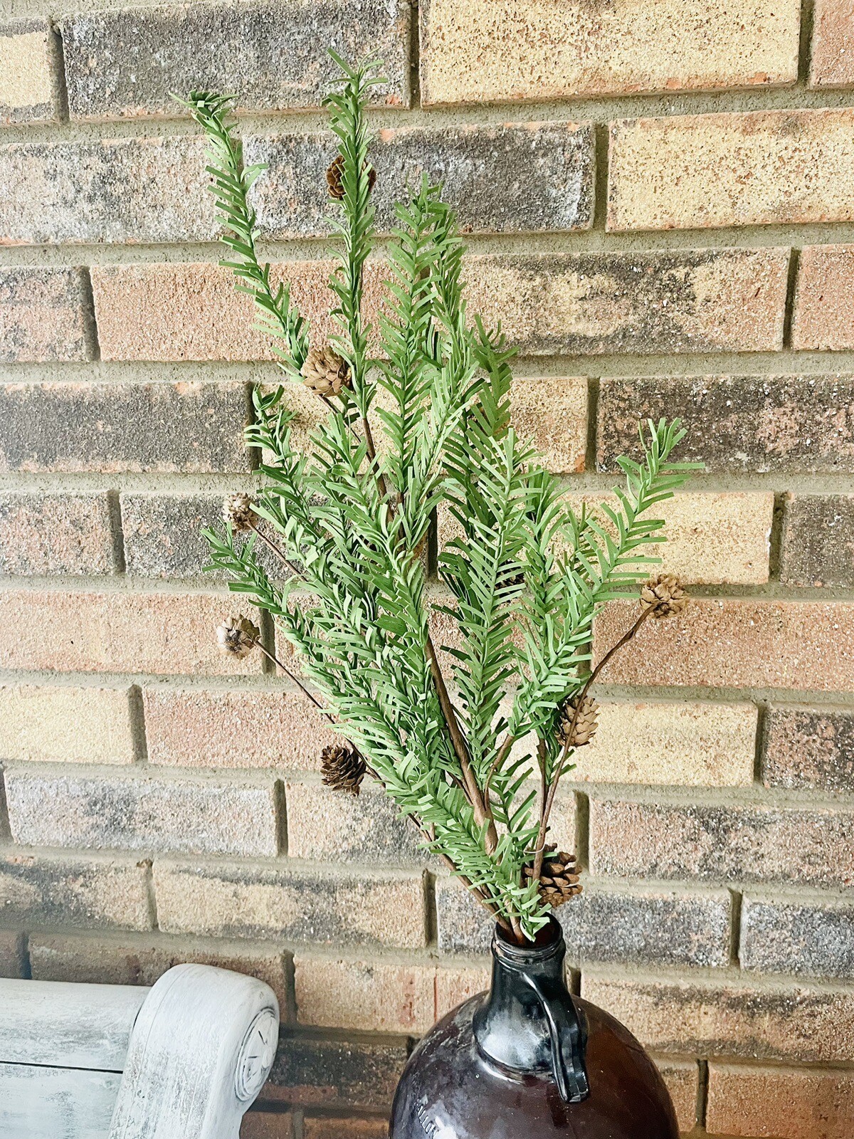 Pine With Pinecones Greenery Pick, 32”