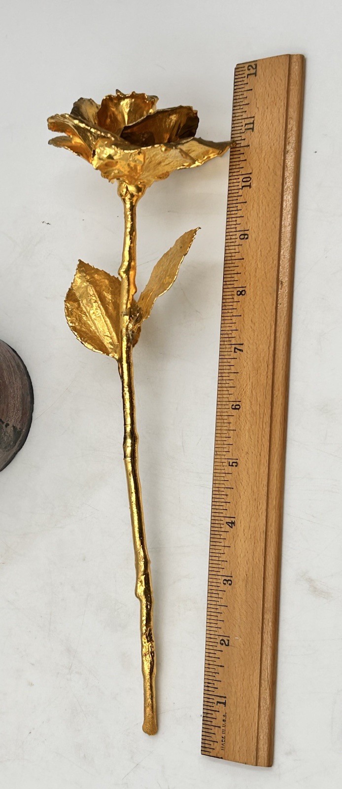 Living Gold 24K Gold Heavy Dipped Long Stem Rose