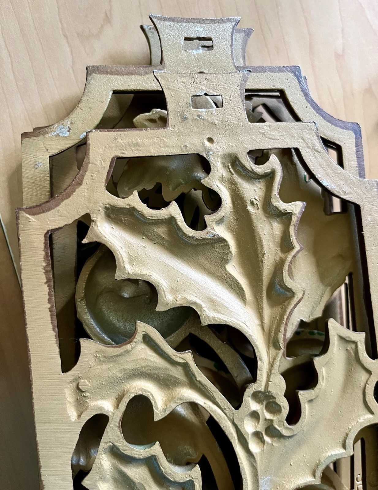 MCM Sexton 4 Season Floral Wall Plaques Embossed Cast Aluminum 1965 – 1979 USA
