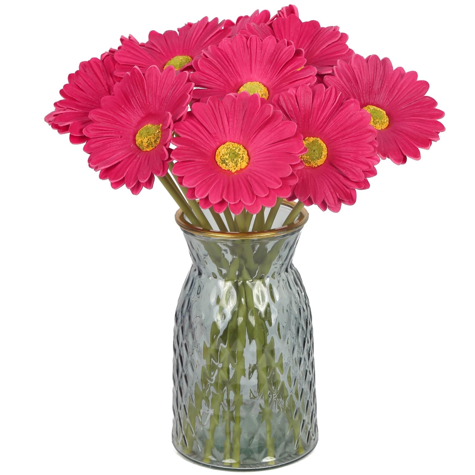 Daisies Flowers Artificial,20PCS Gerbera Daisy Artificial Flowers Fake Daisie…