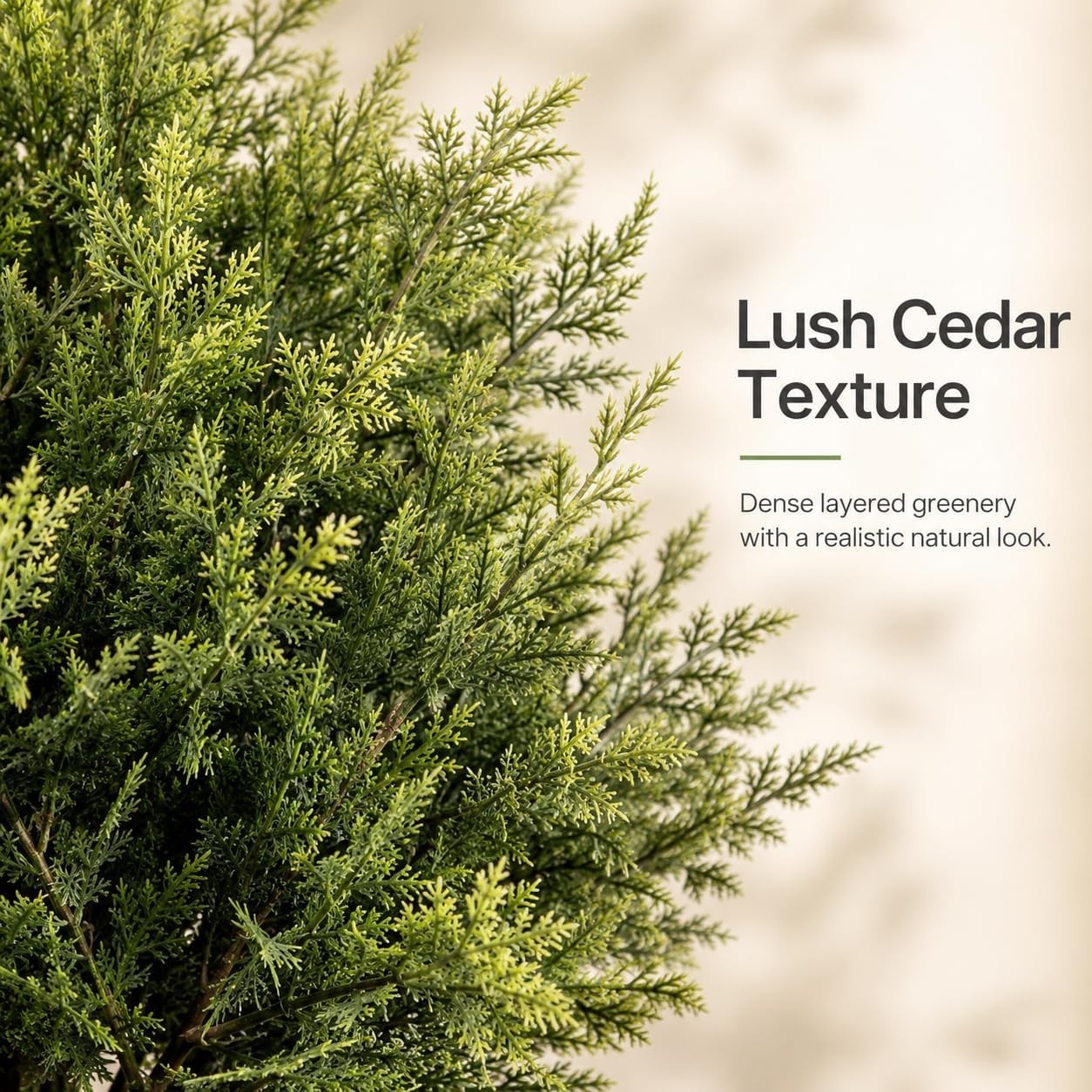 Artificial Outdoor Plants Topiary Cedar Trees 2 Pack Faux Trees Potted Bushes…