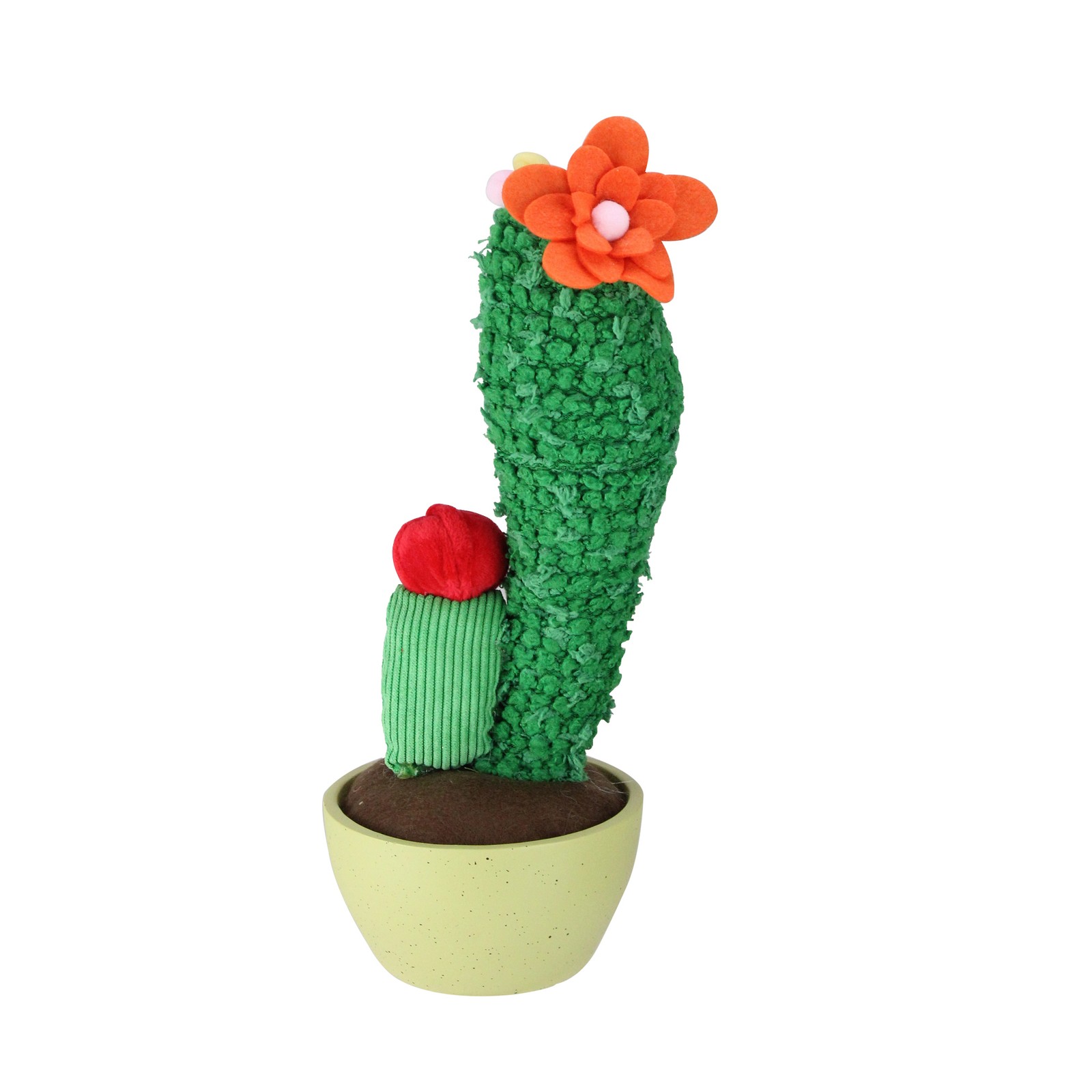Northlight 12″ Mixed Artificial Plush Cactus Plant in Faux Ceramic Pot