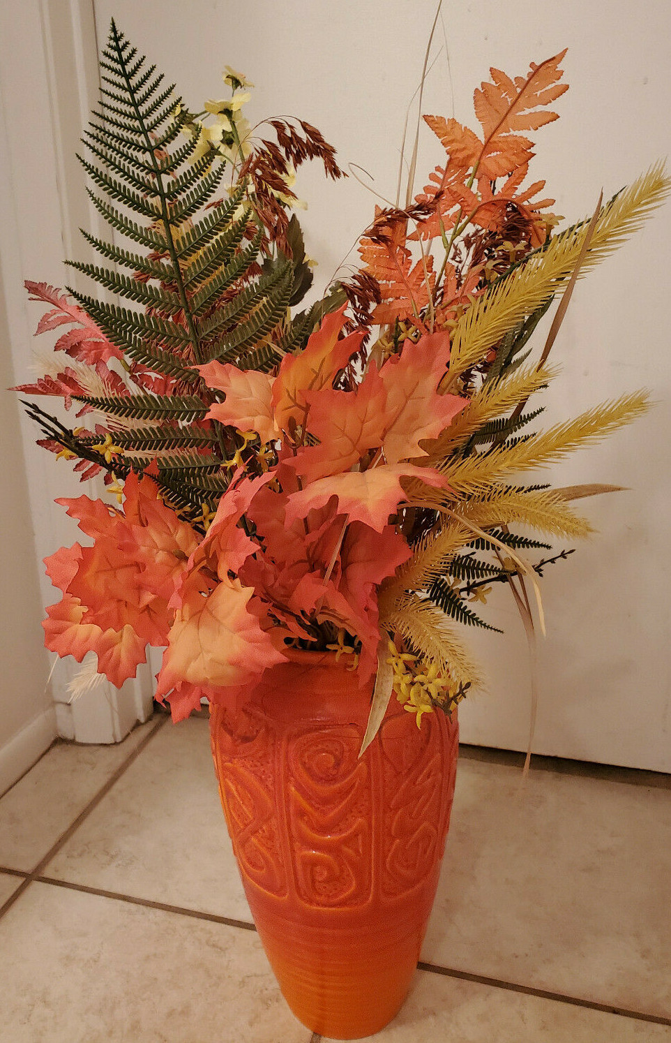 Flower Arrangement For Vase Artificial-Vase Not Included, Flowers Only