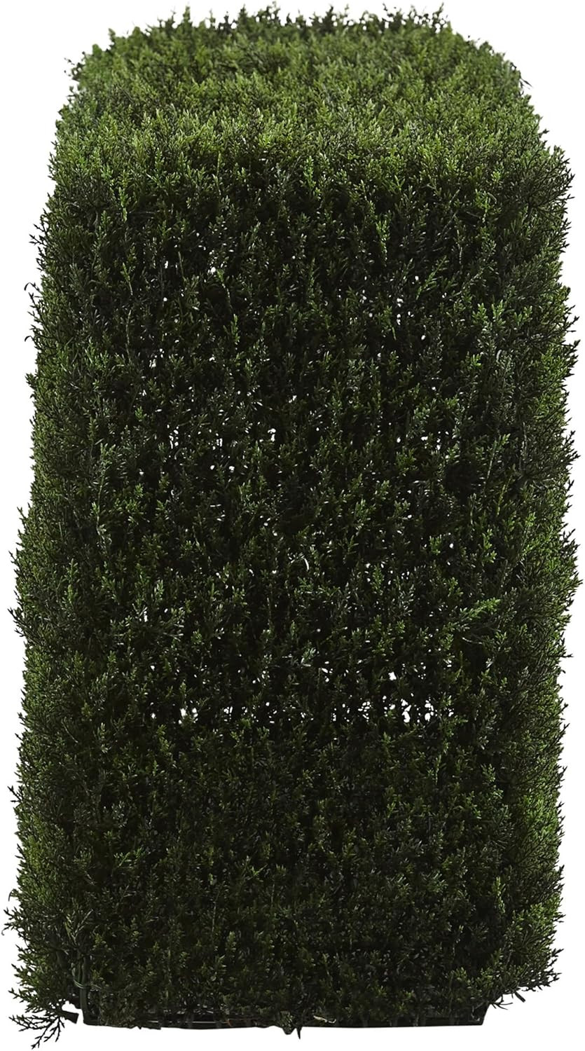 20″ Artificial Cedar Hedge – Lush Decor for Indoor & Outdoor Spaces