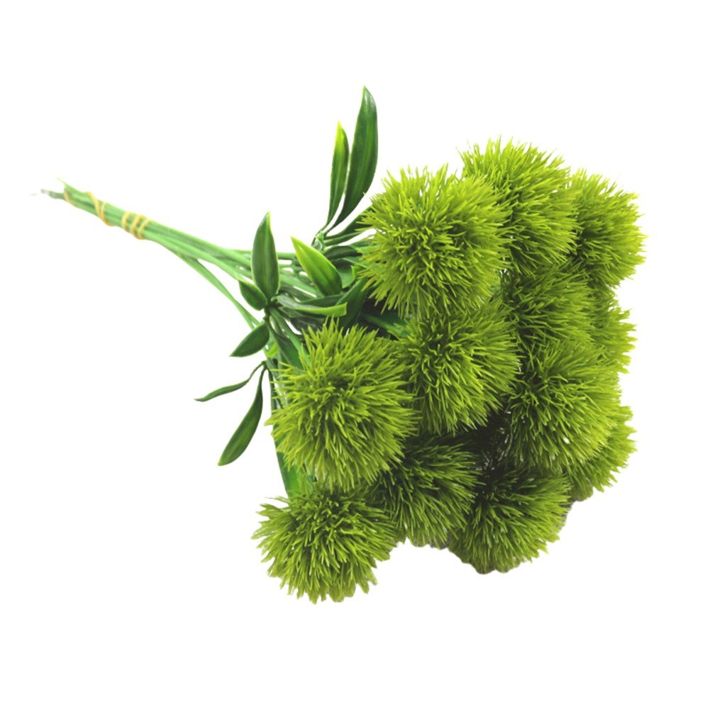 Simulation Dandelion Flowers 12Pcs Plastic Bundle for Events and Home Accents