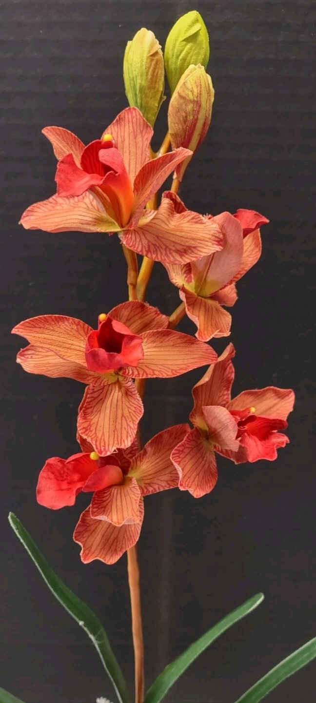 Artificial Cymbidium Orchid Plant