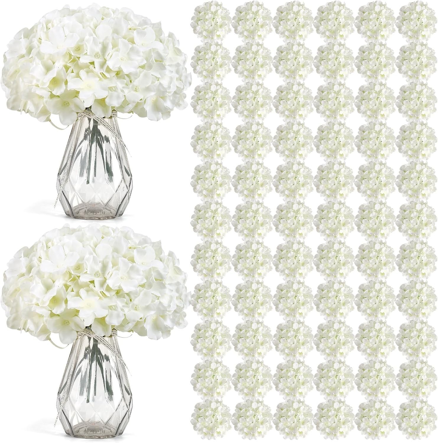 Full Hydrangea Flowers for Centerpieces
