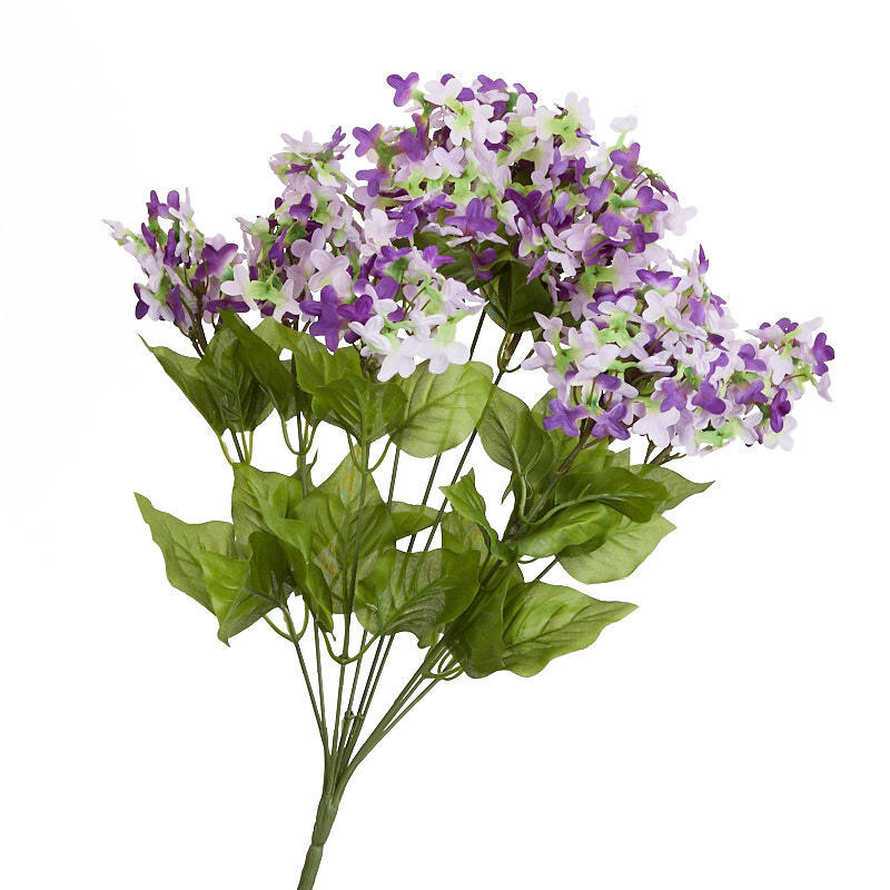 Lavender Artificial Lilac Bush