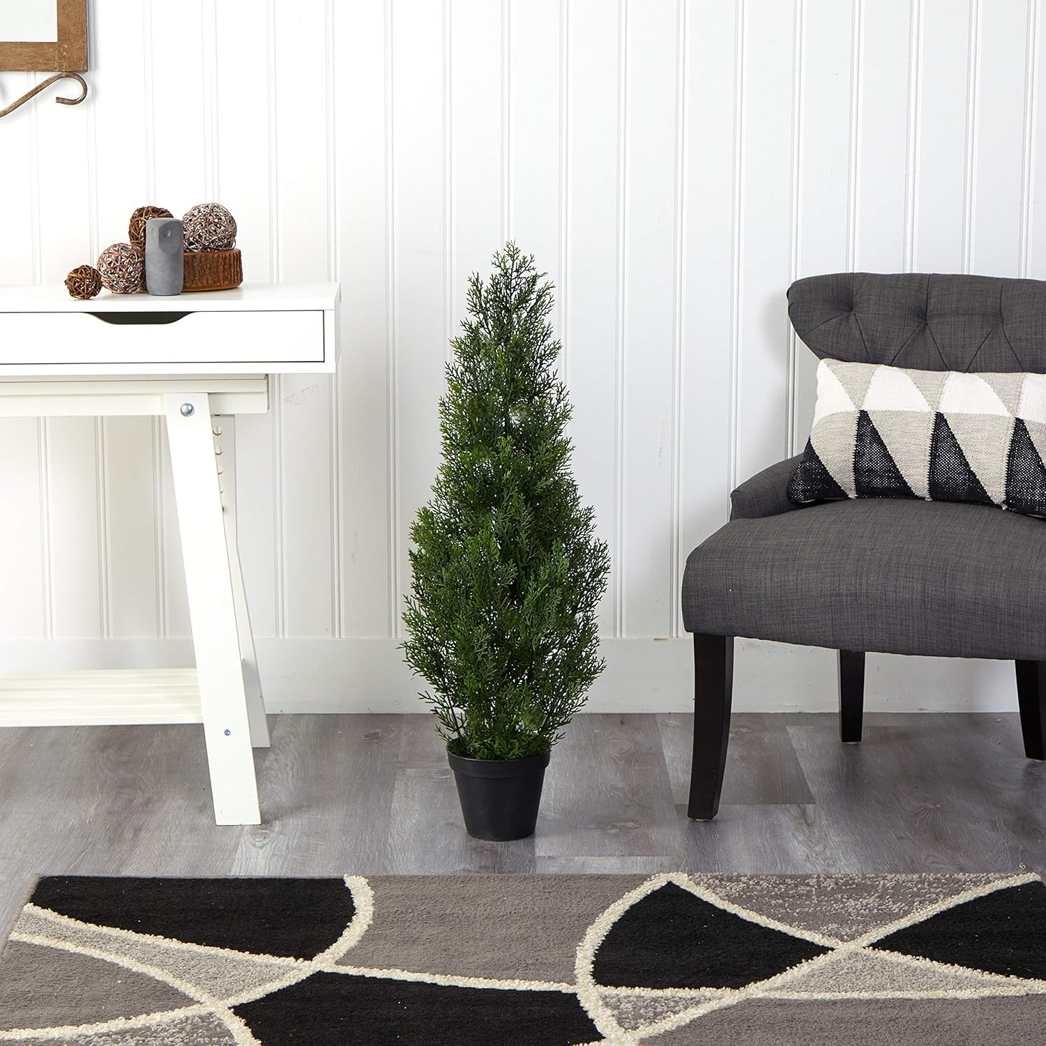 3Ft. Mini Cedar Pine Artificial Tree (Indoor/Outdoor)