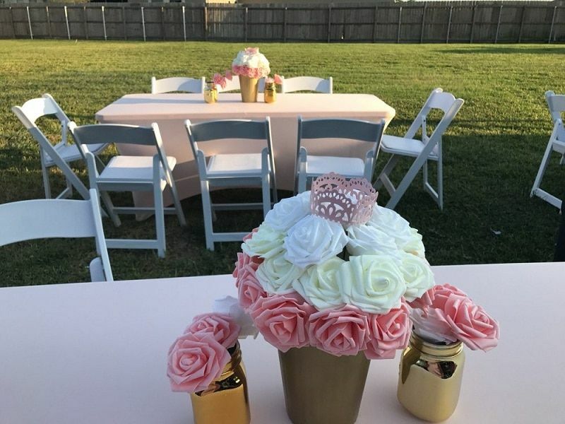 25 Heads 8CM Colorful Artificial PE Foam Rose Flowers Bride Home Bouquet Decor