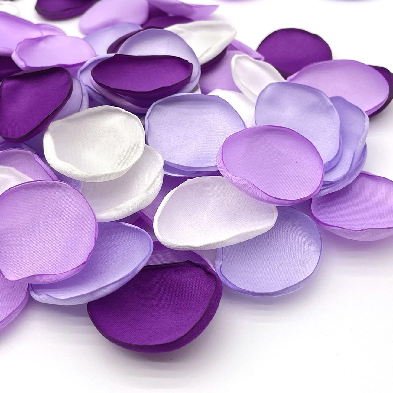 400Pcs Rose Petals for Wedding Decor Lavender Purple Silk Petals Flower Girl …