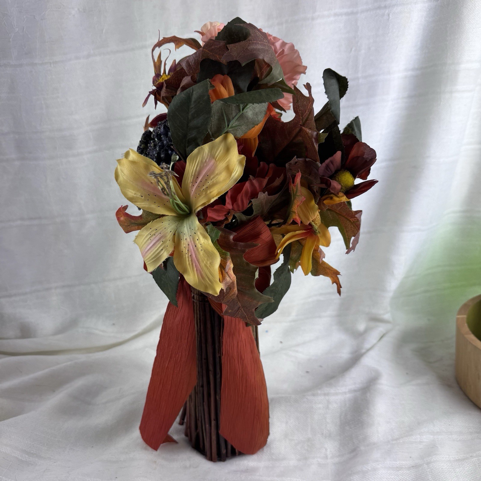 Vintage Flower Bouquet Cottagecore Rustic Farmhouse Decor