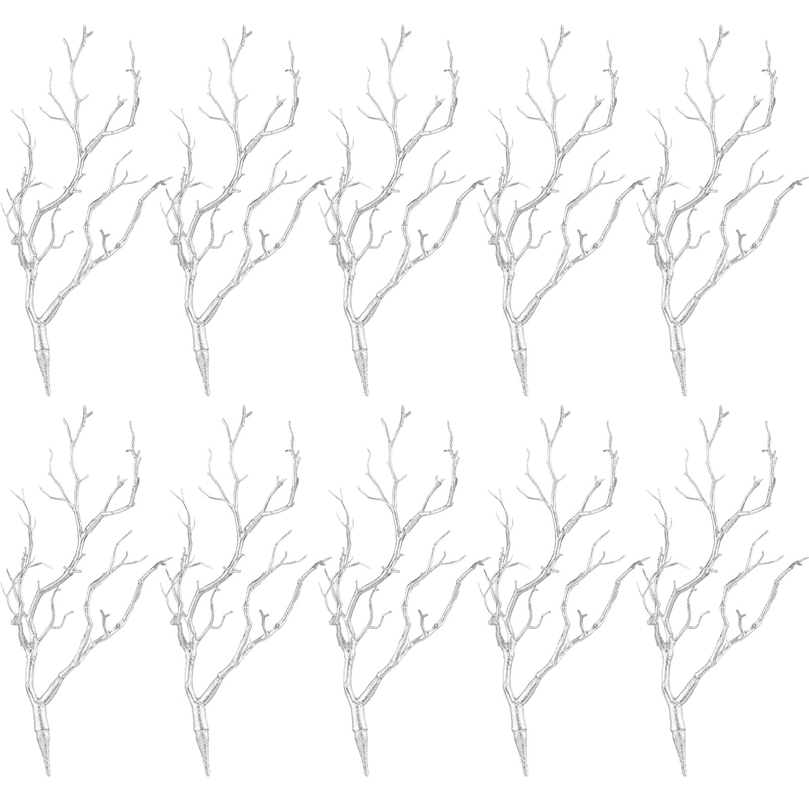Geosar Plastic Manzanita Branches Artificial Fake Antler Shaped Tree Branch Smal