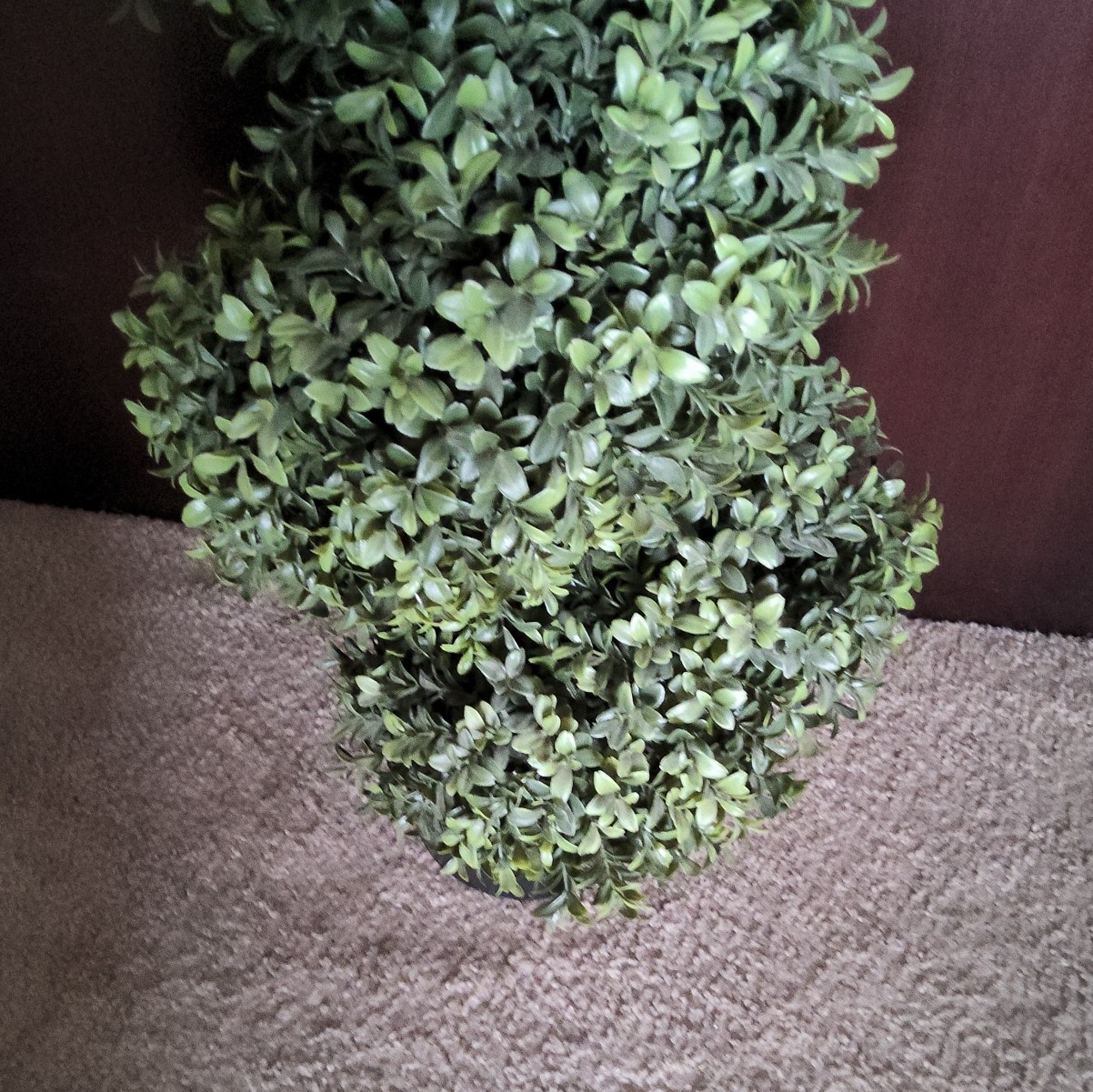 5ft Spiral Topiary Trees Artificial Outdoor UV Resistant Faux Boxwood Home Decor