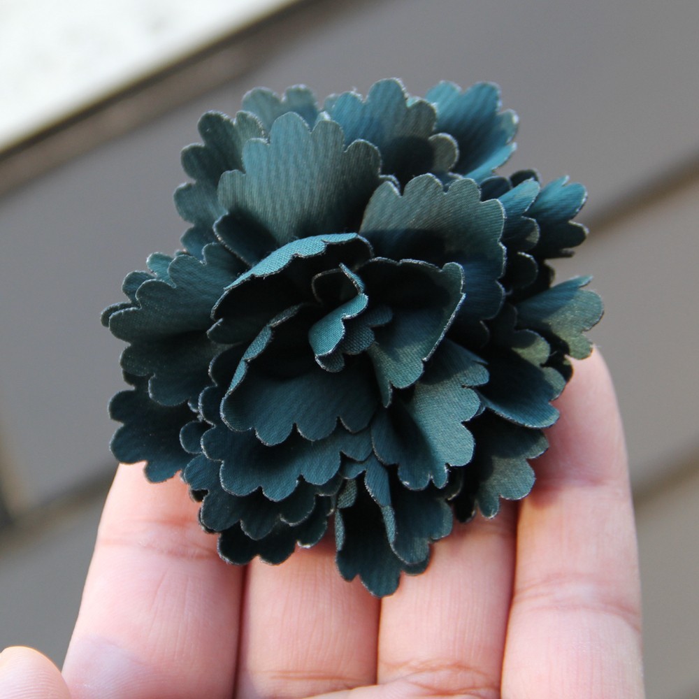 6cm 12Colors Newborn DIY Fashion Chic Shabby Artificial Shaped Fabric Flower