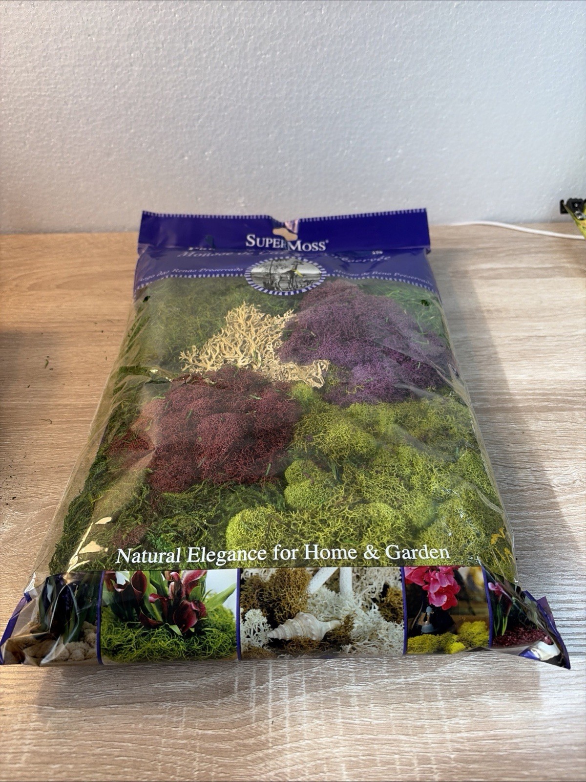 SuperMoss Preserved Moss Mix, Mixed Colors Color Enhanced Crafting