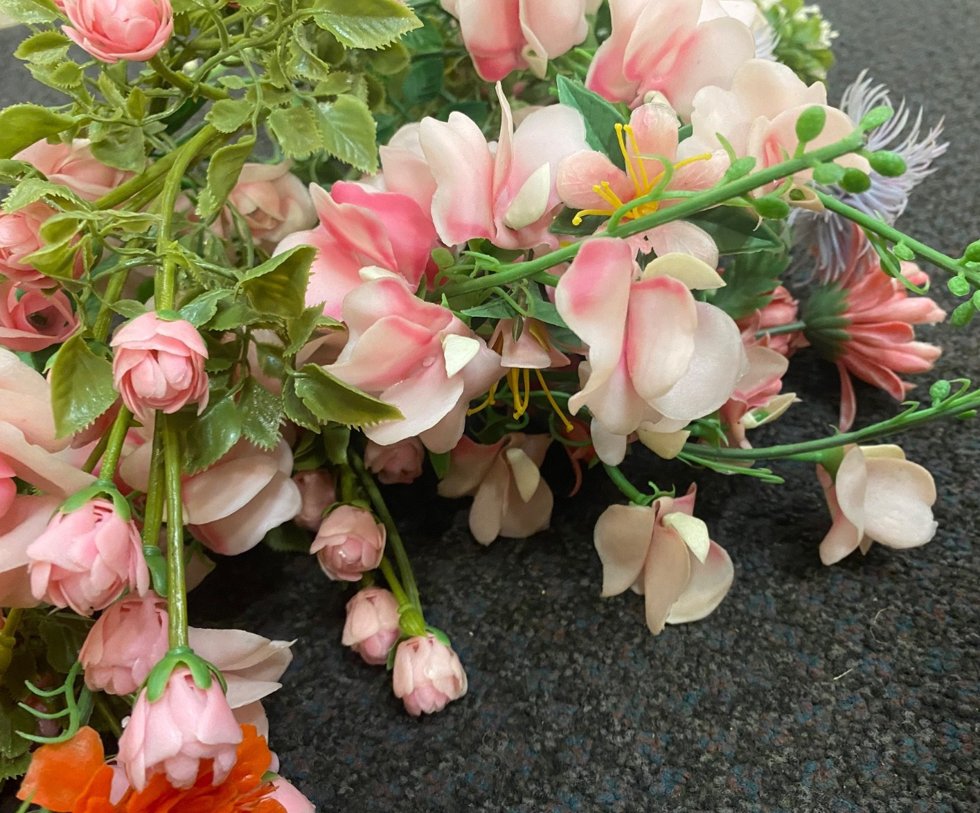 Huge Lot DIY Craft Artificial Faux Flower Stems Home Decor