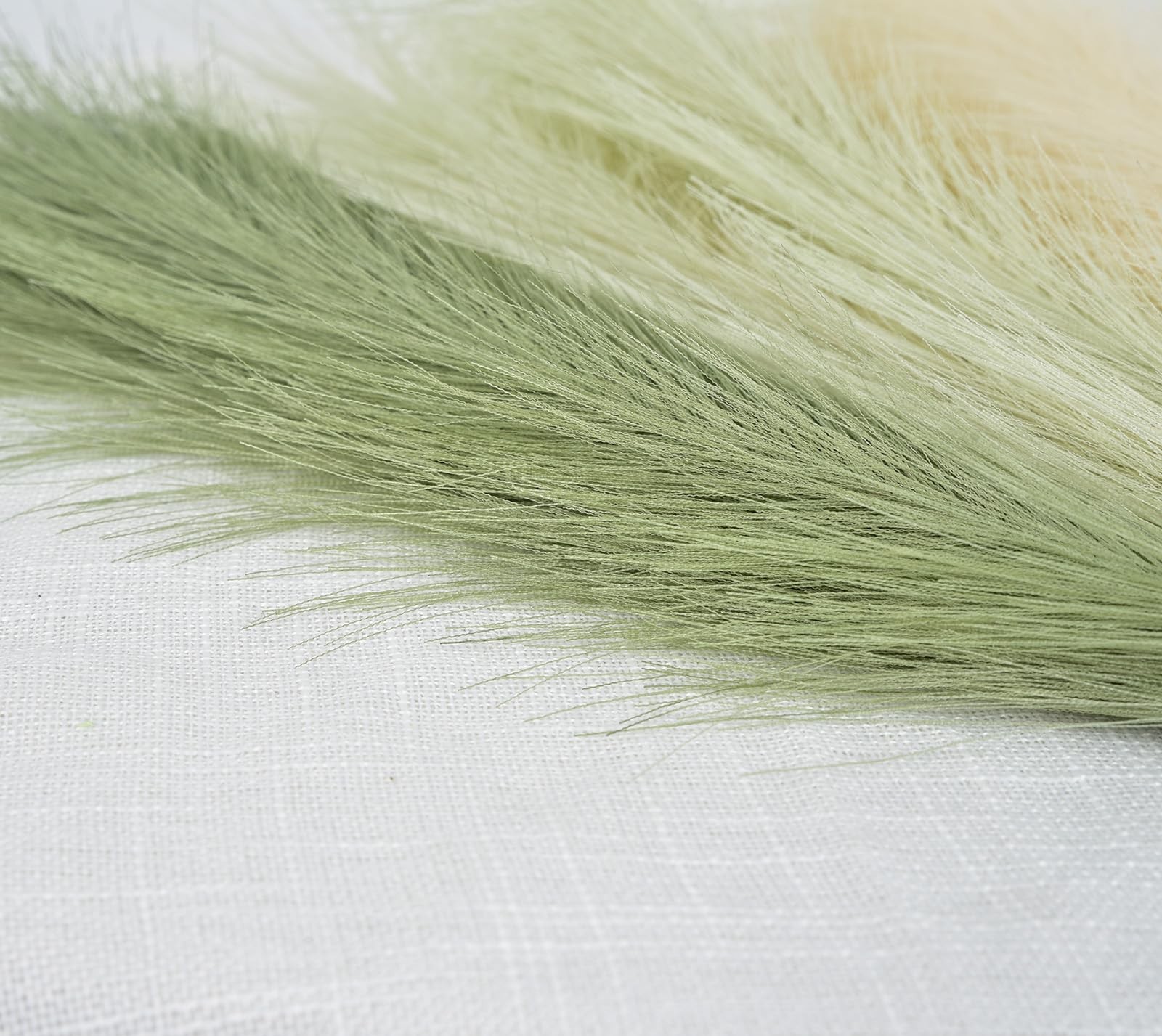 LSKYTOP Green Pampas Grass Decor,23Inch 12pcs Faux Pampas Grass Bouquets Arti…