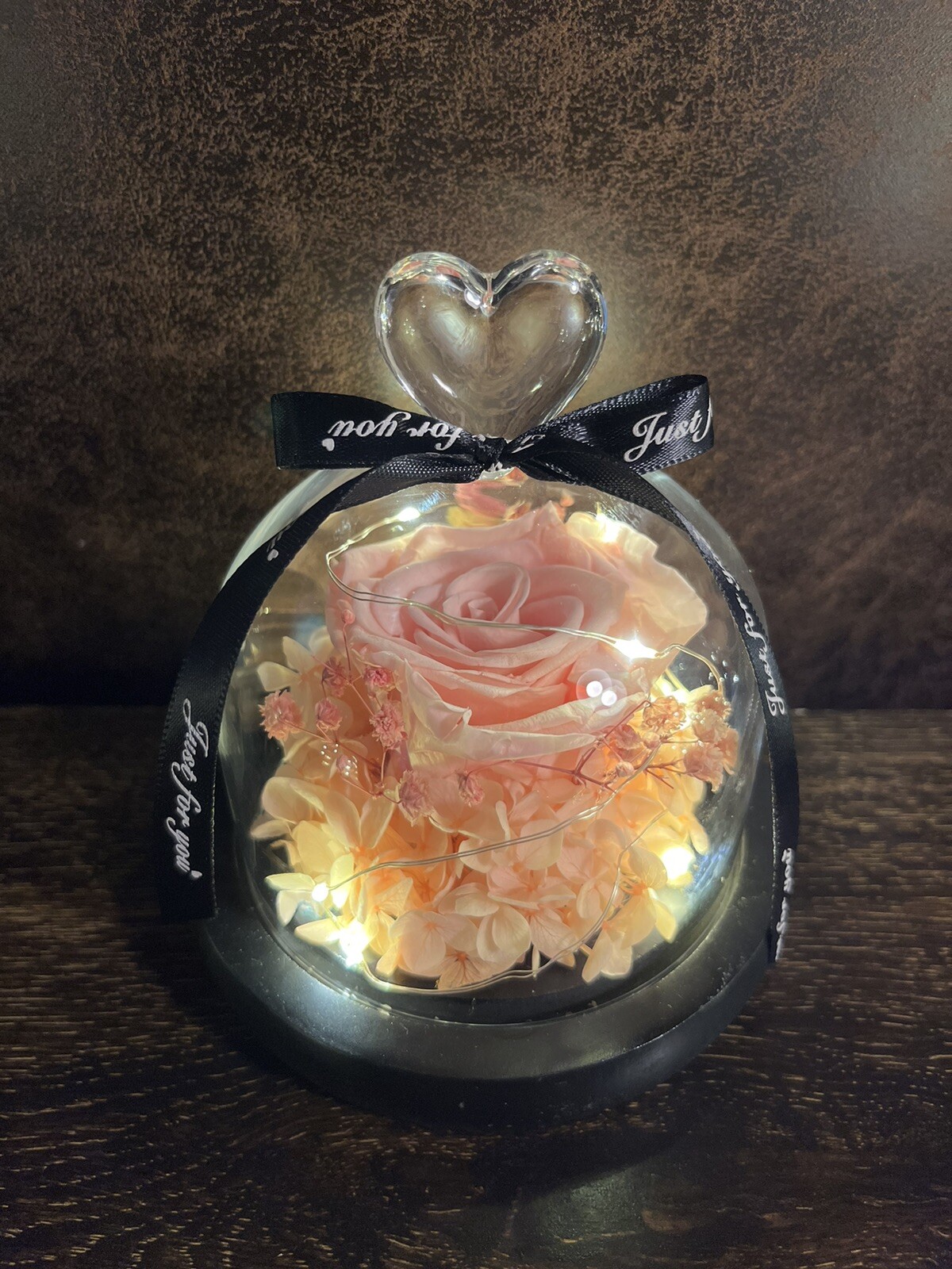 Eternal Rose flower Preserved rose everlasting rose flower gift with Led Light