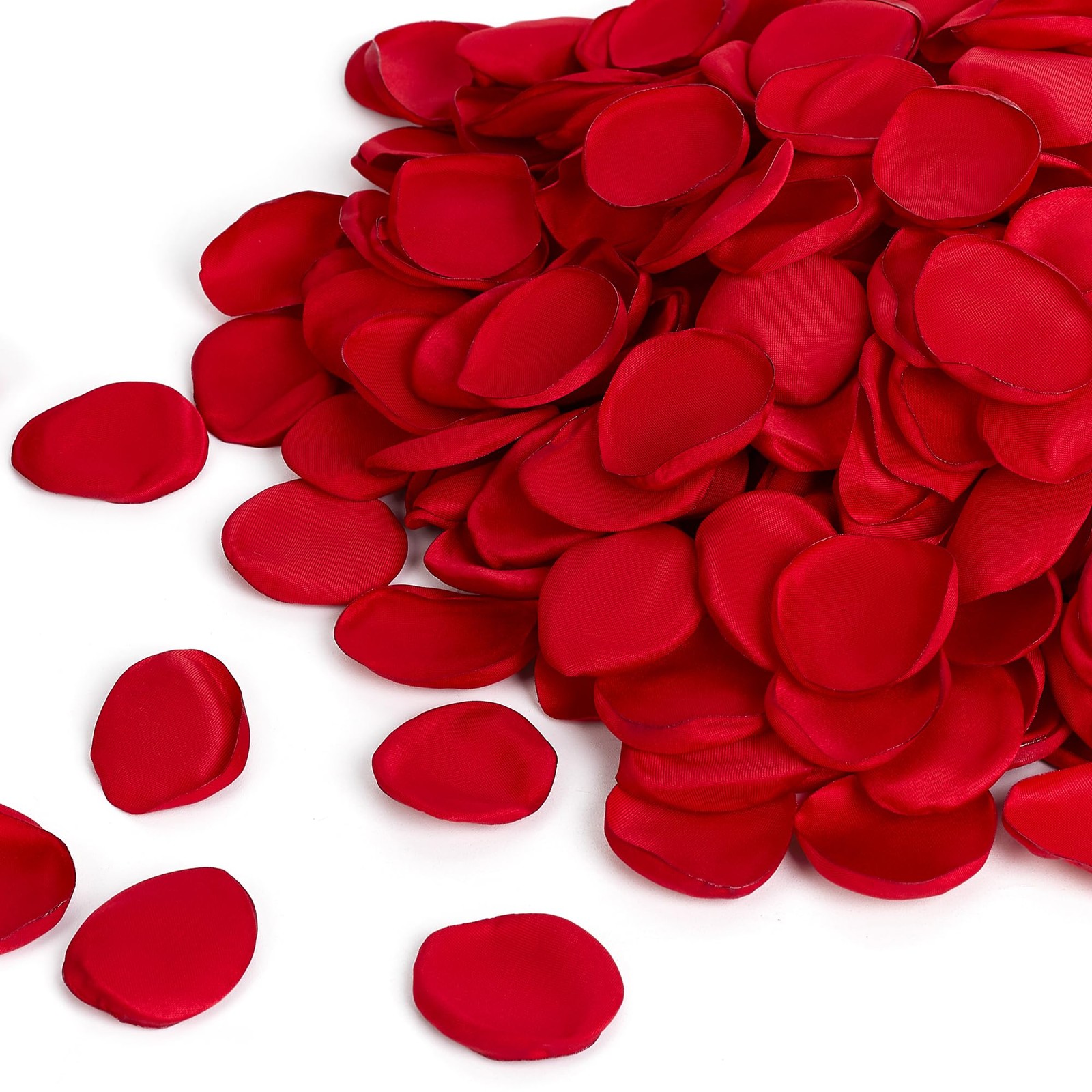 400 PCS Fake Red Rose Petals Artificial Silk Flower Romantic Wedding Night