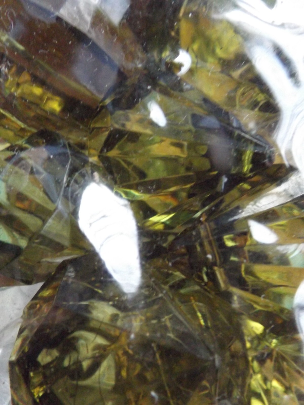 Fall decorative accents Light Green Sparkling Gems Table Decoration New