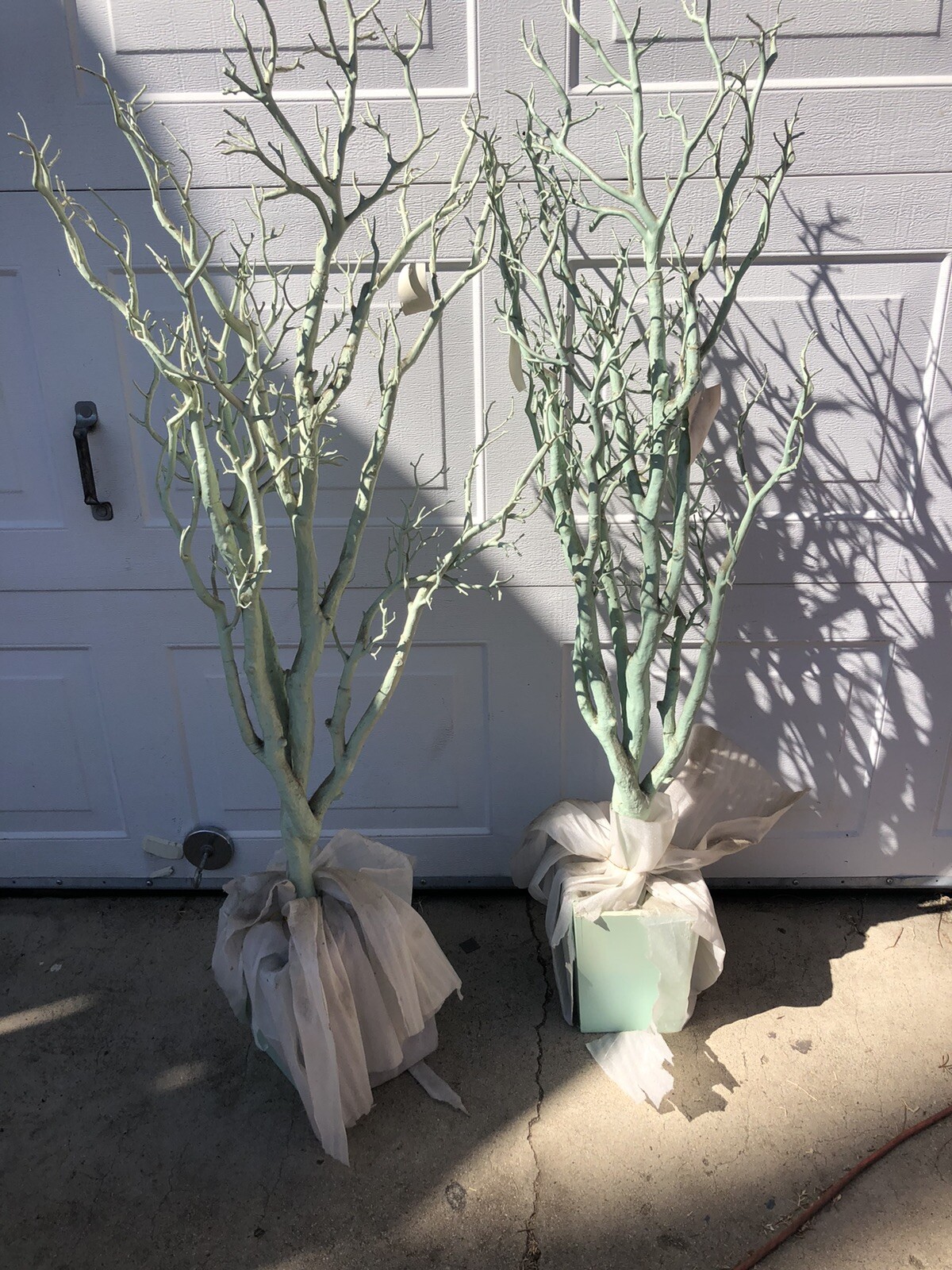 Manzanita Tree Centerpiece Lot Of Two