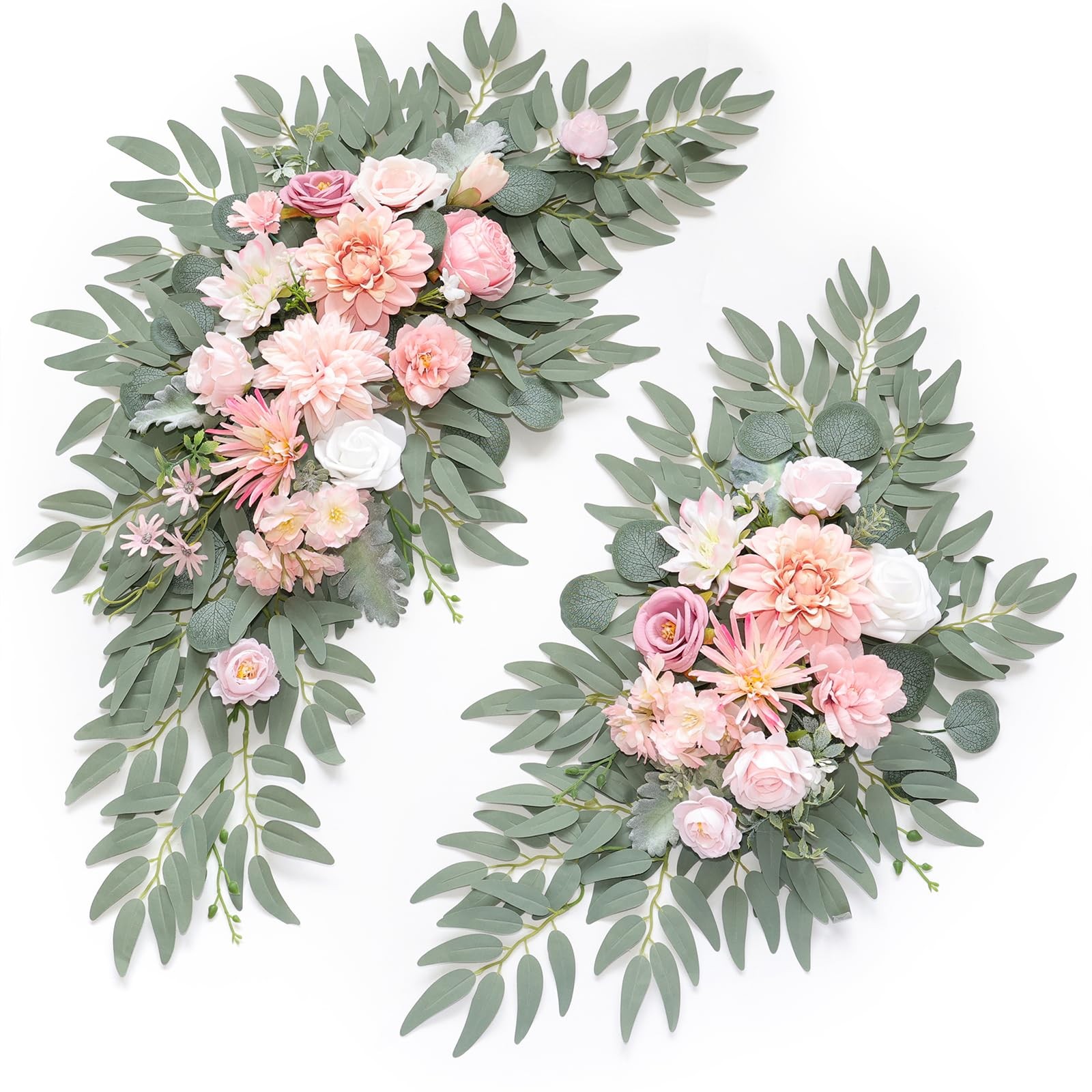Artificial Wedding Arch Flowers Kit(Pack of 2) for Wedding Arch, Bridal Showe…