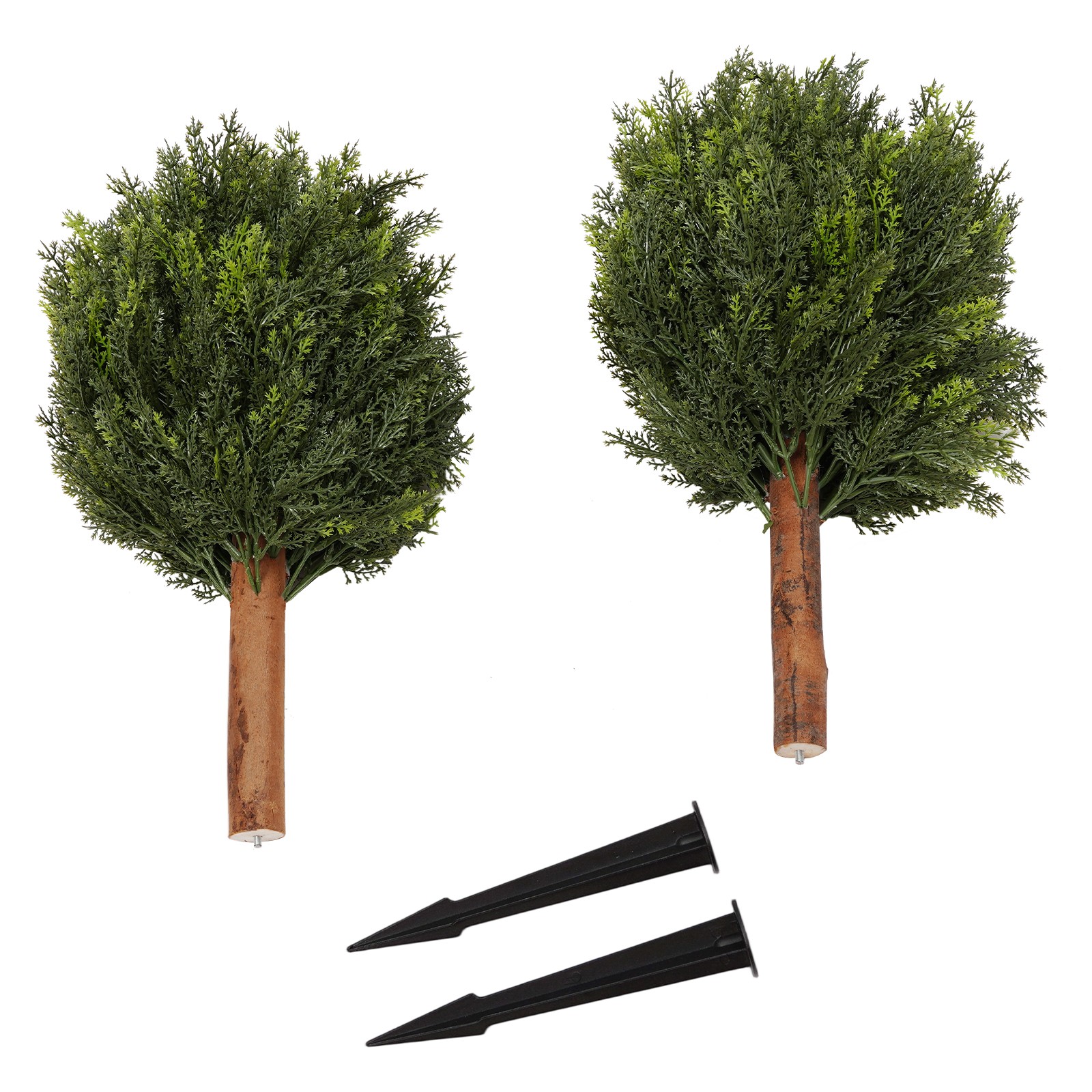 Artificial Plant Artificial Plant with Ground Spike for Indoor Outdoor Home