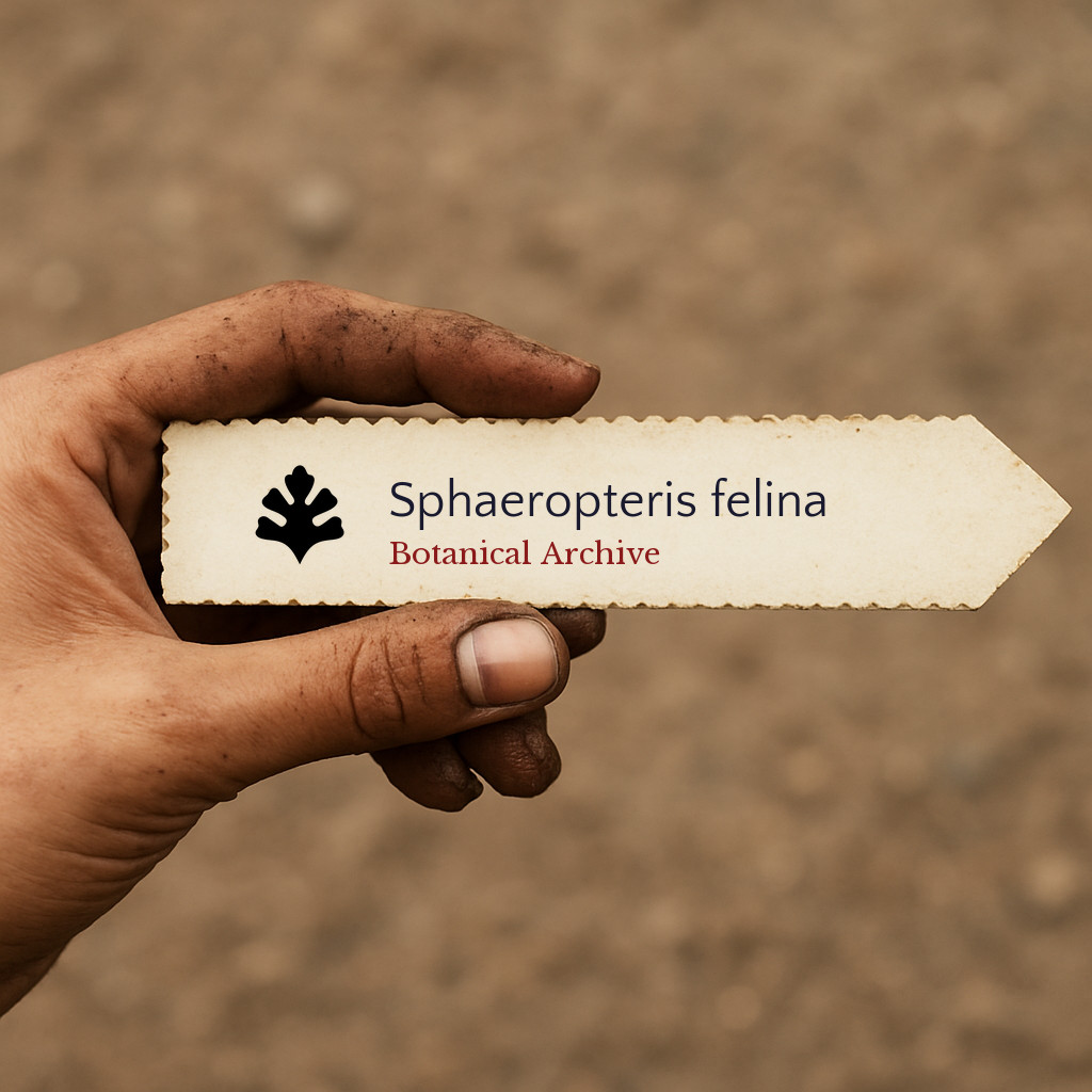 Sphaeropteris felina | 100 SEEDS – Tree fern | Cat’s tail fern