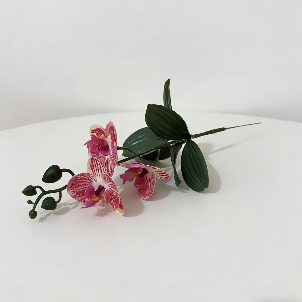 Artificial Flower 3D Orchid Bouquet 3D Printed Design Lifelike Butterfly Orchid