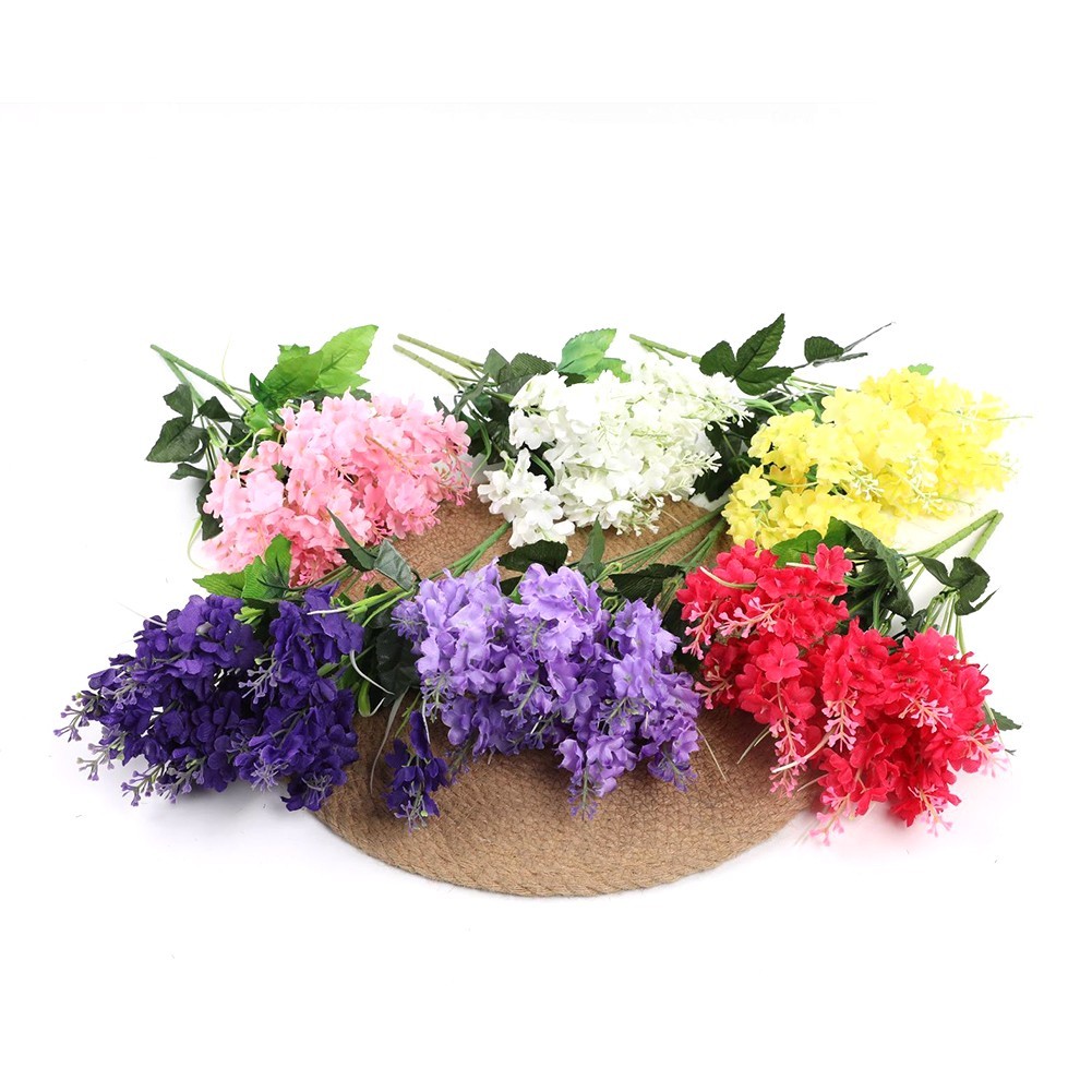 Vibrant Hyacinth Wisteria Artificial Flower for Home and Event Decoration