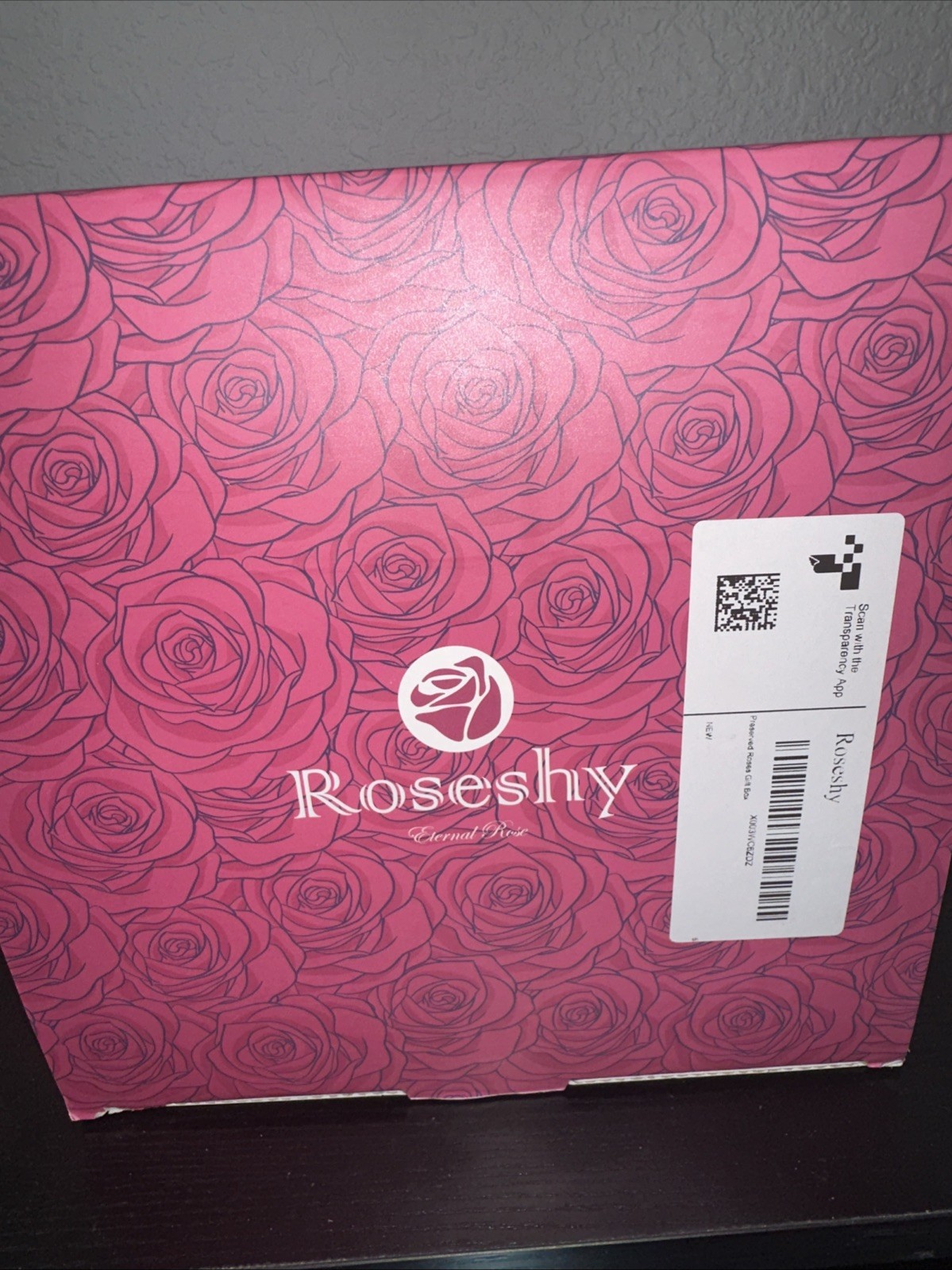 16pc Red Preserved Roses Heart Box-Luxury Forever Roses Gift For Her /New