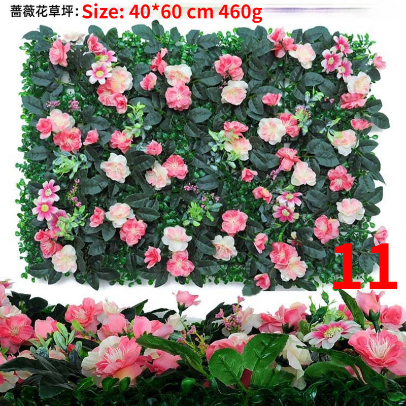 1x Artificial Flower Plant Lawn Grass Carpet Turf DIY Wall Backdrop Landscaping