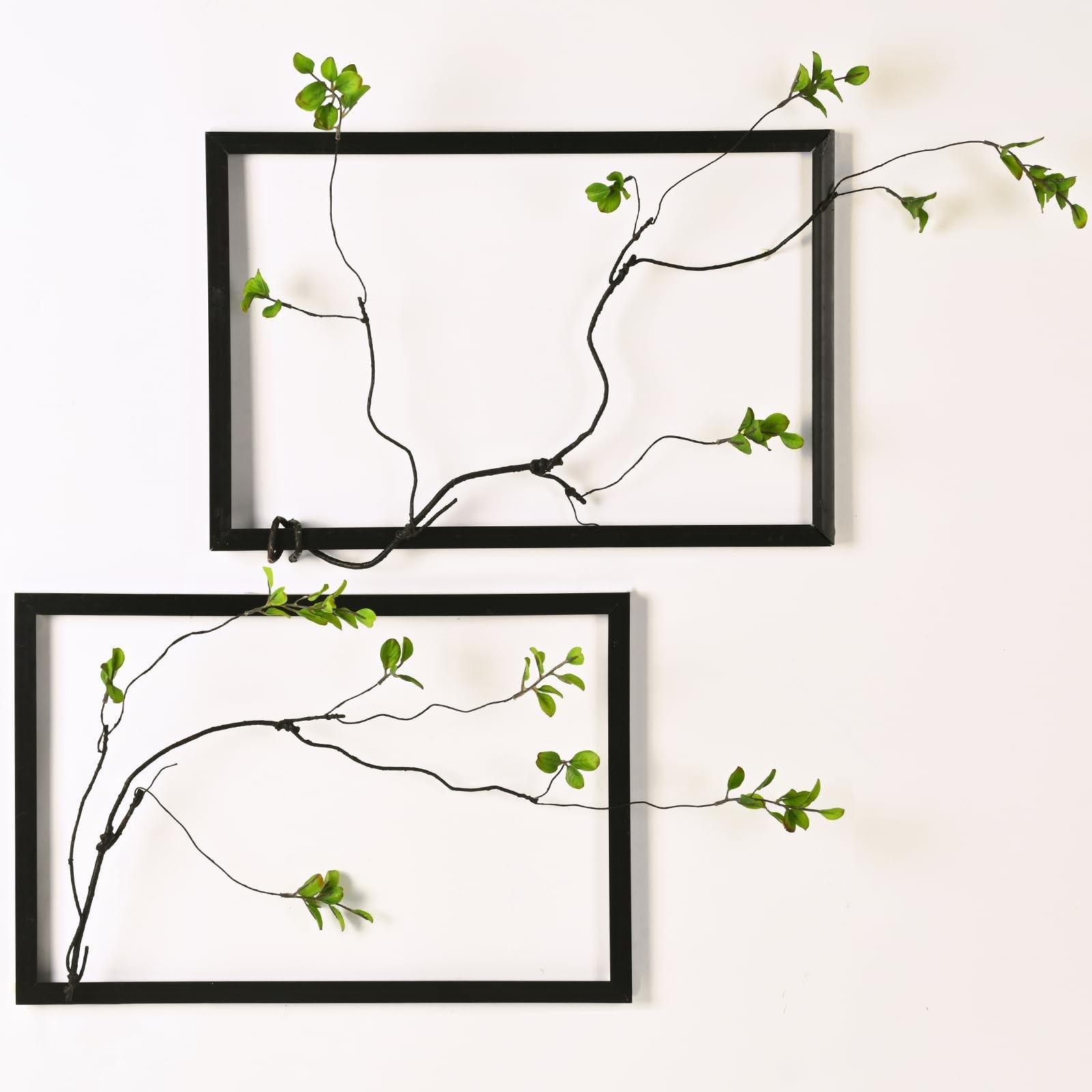 4PCS Artificial Ficus Branches for Vase, Faux Greenery Stems for Vase Filler,…