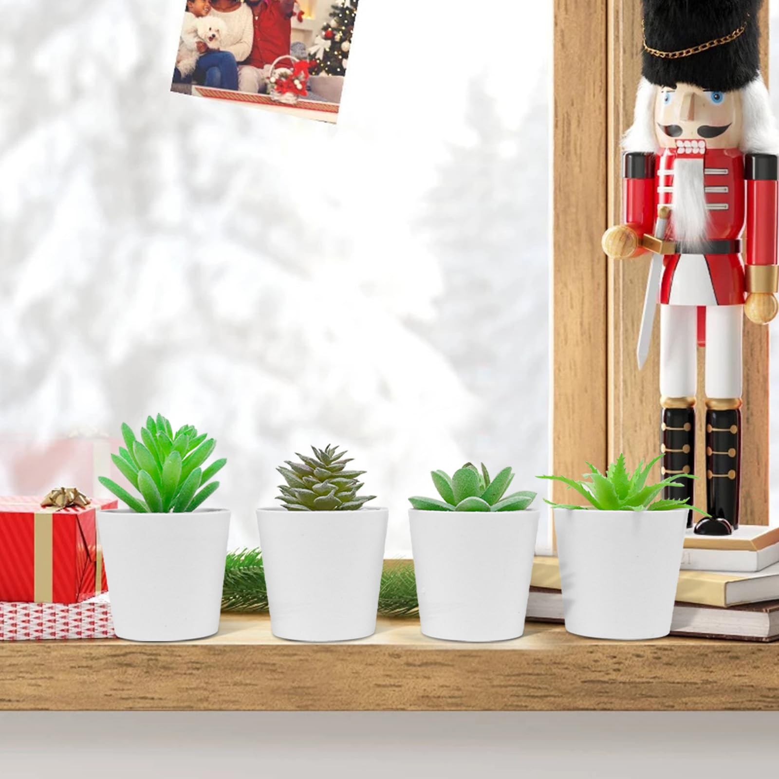 Mini Fake Plants, Small Fake Succulents, Small Artificial Succulents, Plastic…