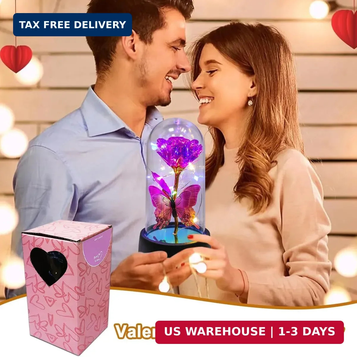 Forever Rose for Women Mom Wife,Mothers Day Forever Rose Gift Ideas,Galaxy Rose