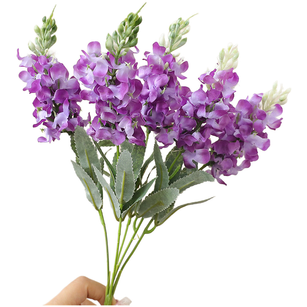 Artificial Hyacinth Plastic Stems Lifelike Appearance No Watering Required