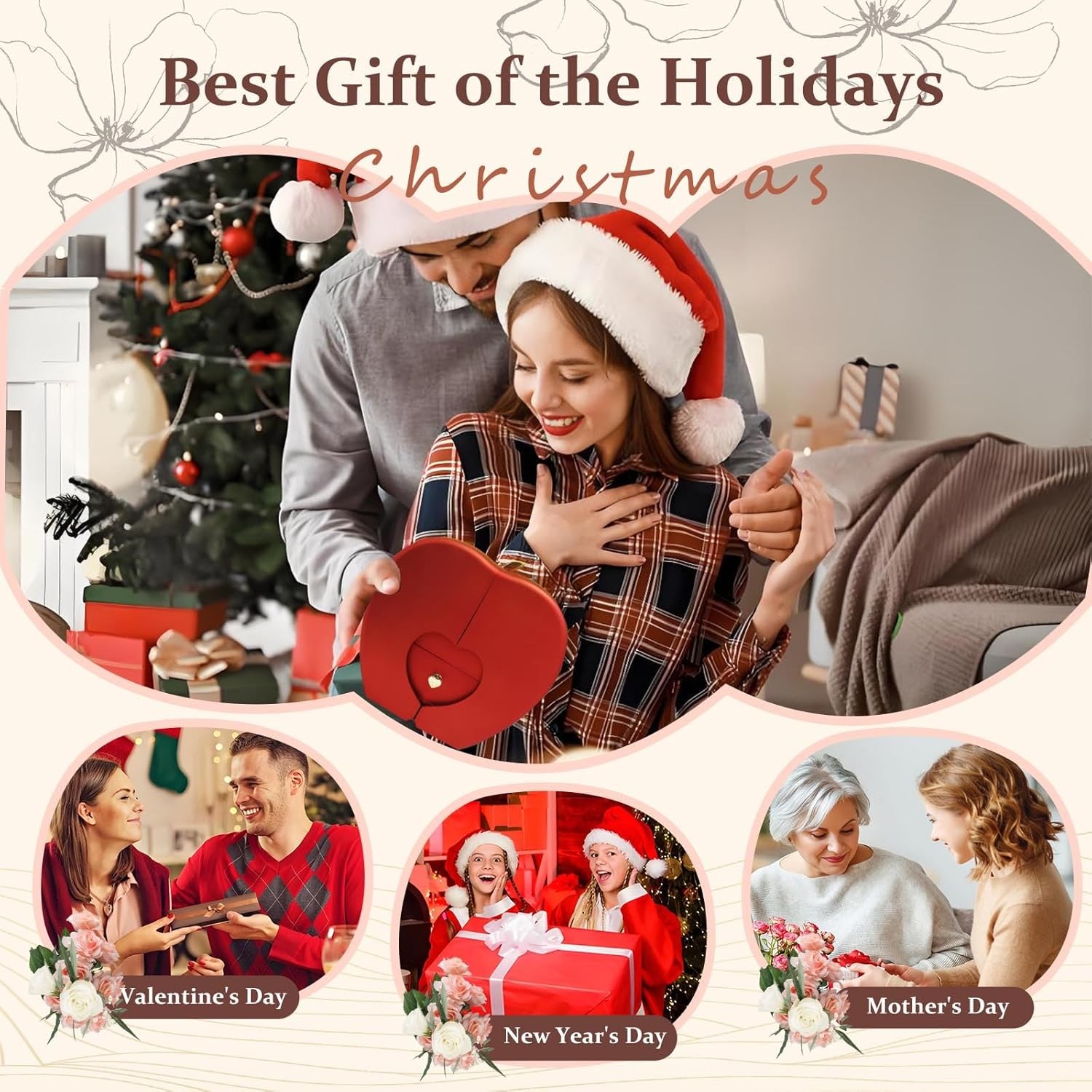 Gifts for Mom, Mothers Day from Husband Daughter Son, Birthday Women Wife Gifts