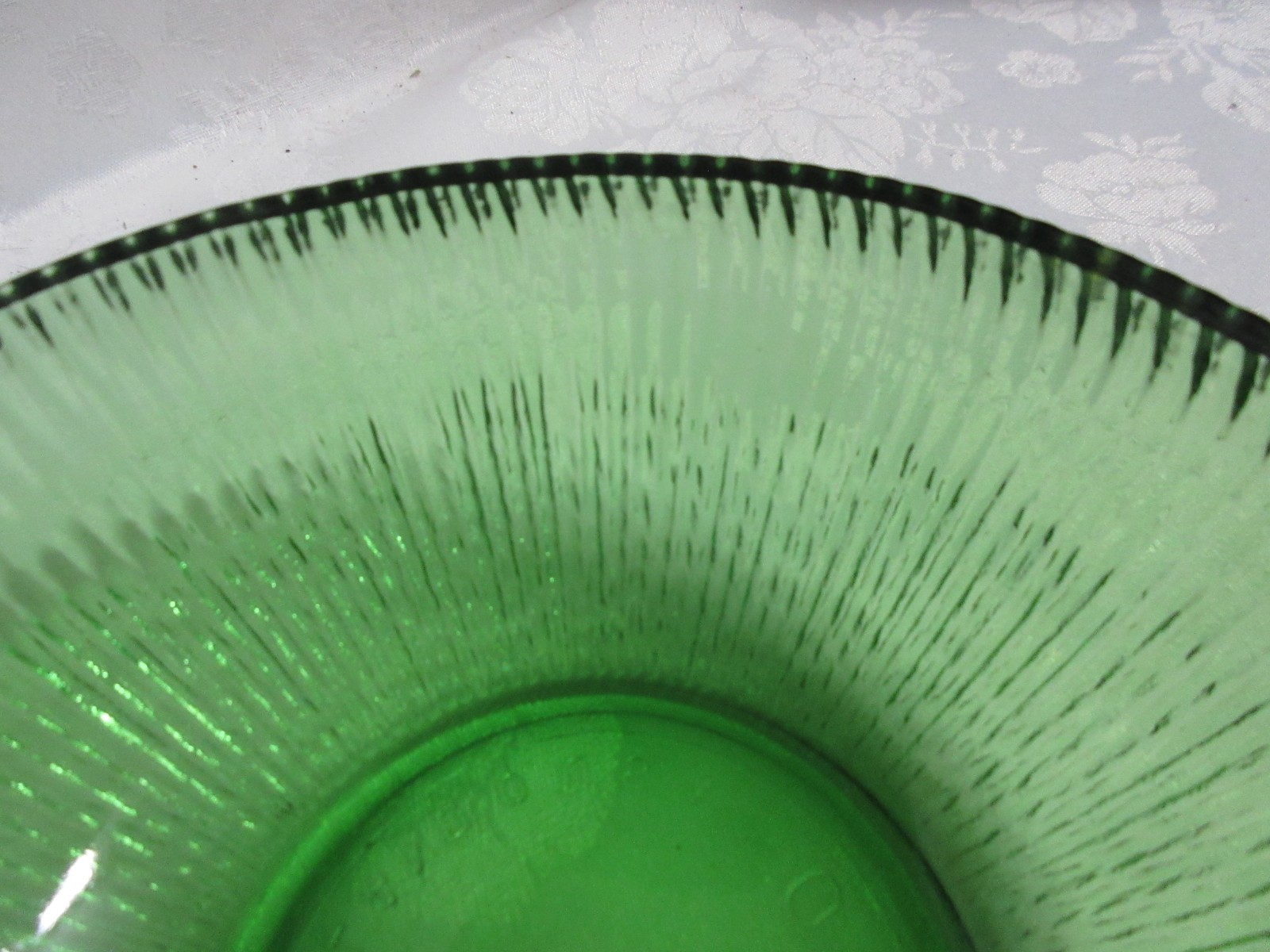 3 1950’s Vintage E O BRODY Forest Green Florist Bowls, ALL DIFFERENT!!