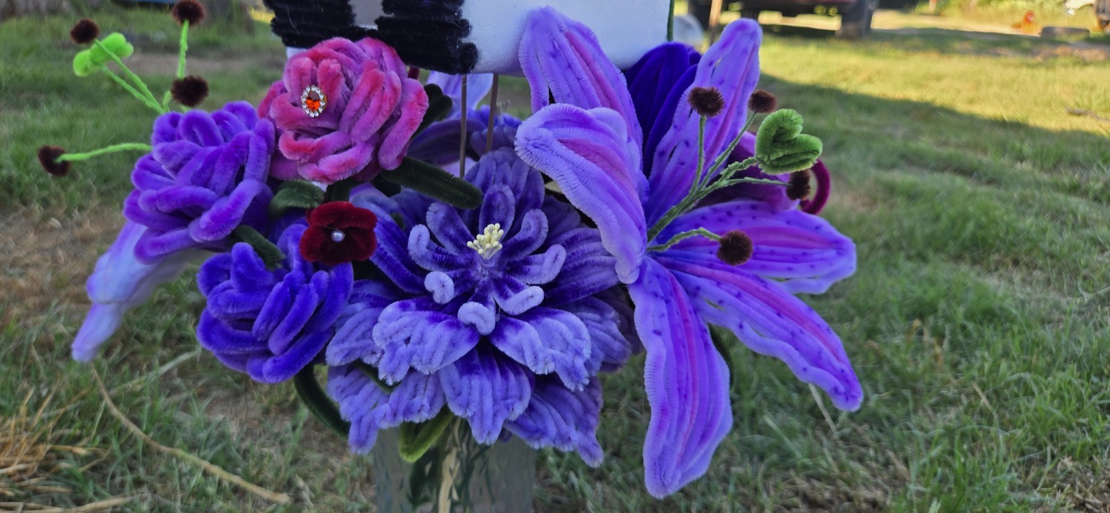 Chenille Pipecleaner Flower Bouquets Any Occasion