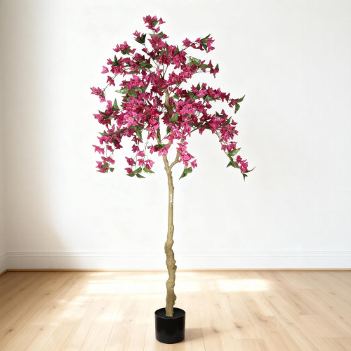 Artificial tree 6-foot artificial nine-leaf vine tree, used for indoor home dec
