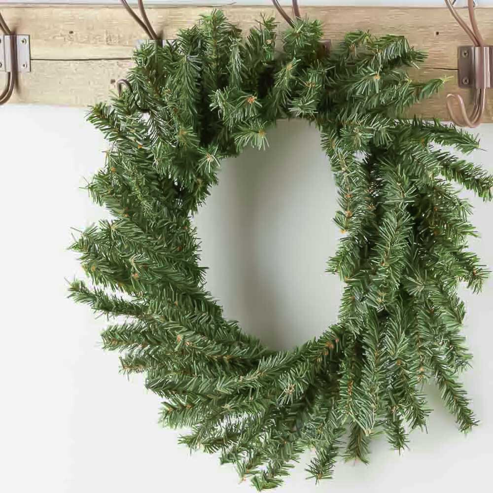 Group 4 Artificial Holiday 12″ Pine Wreaths