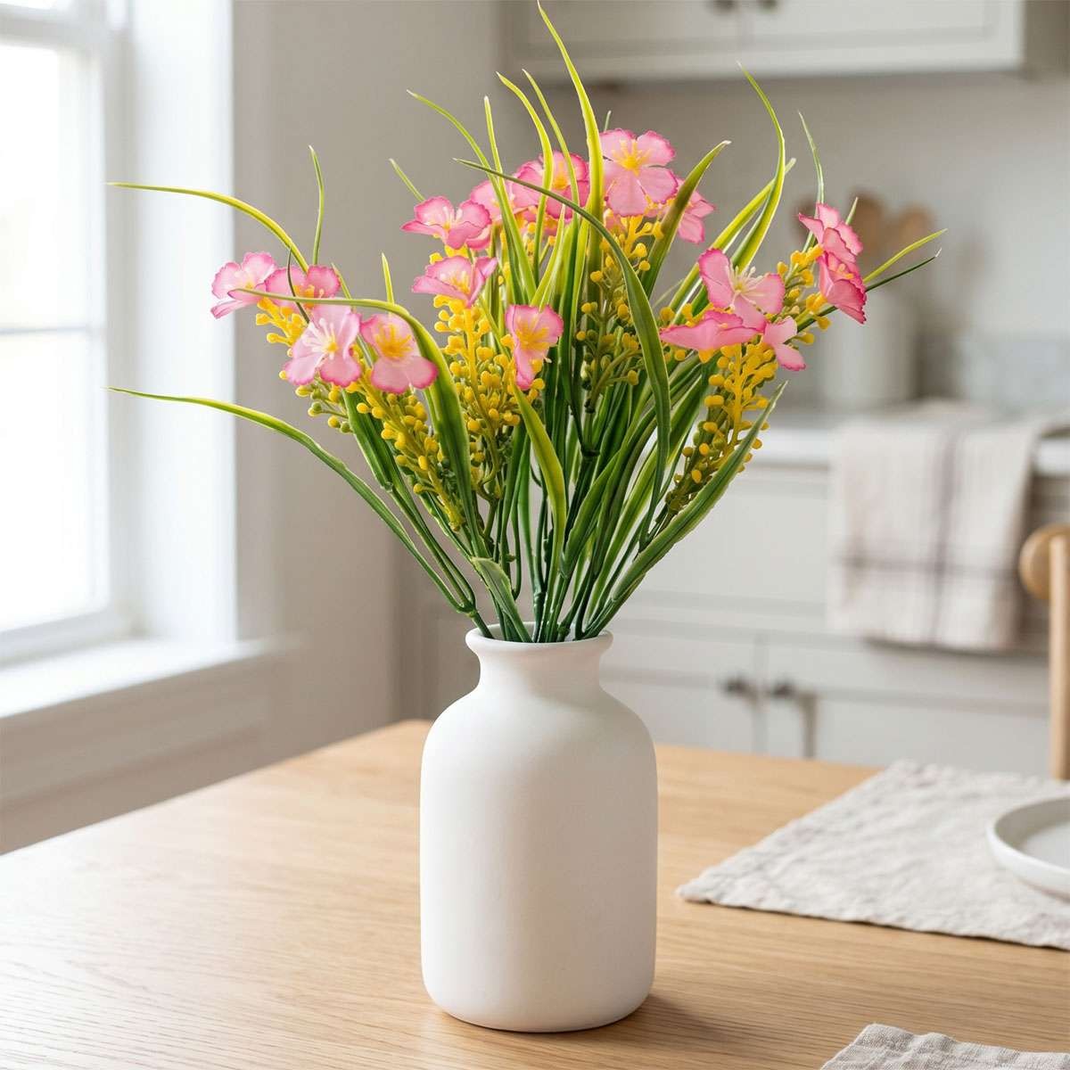 2-10 Artificial Flowers Fake Outdoor UV Resistant Boxwood Plants Shrubs Decor US