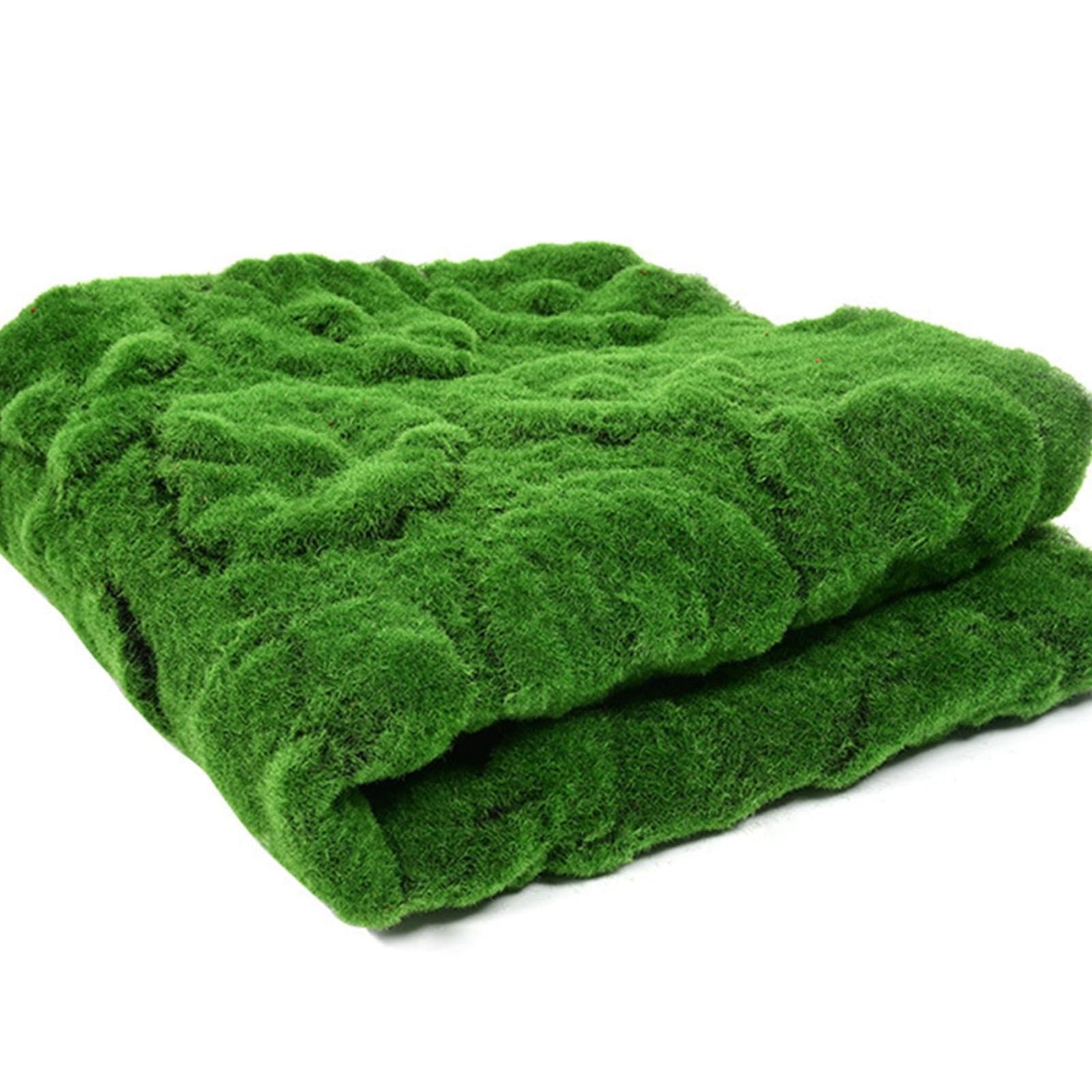 Simulation Artificial Moss Mat 39x39in, Fake Moss Wall DIY Artificial Moss Ma…