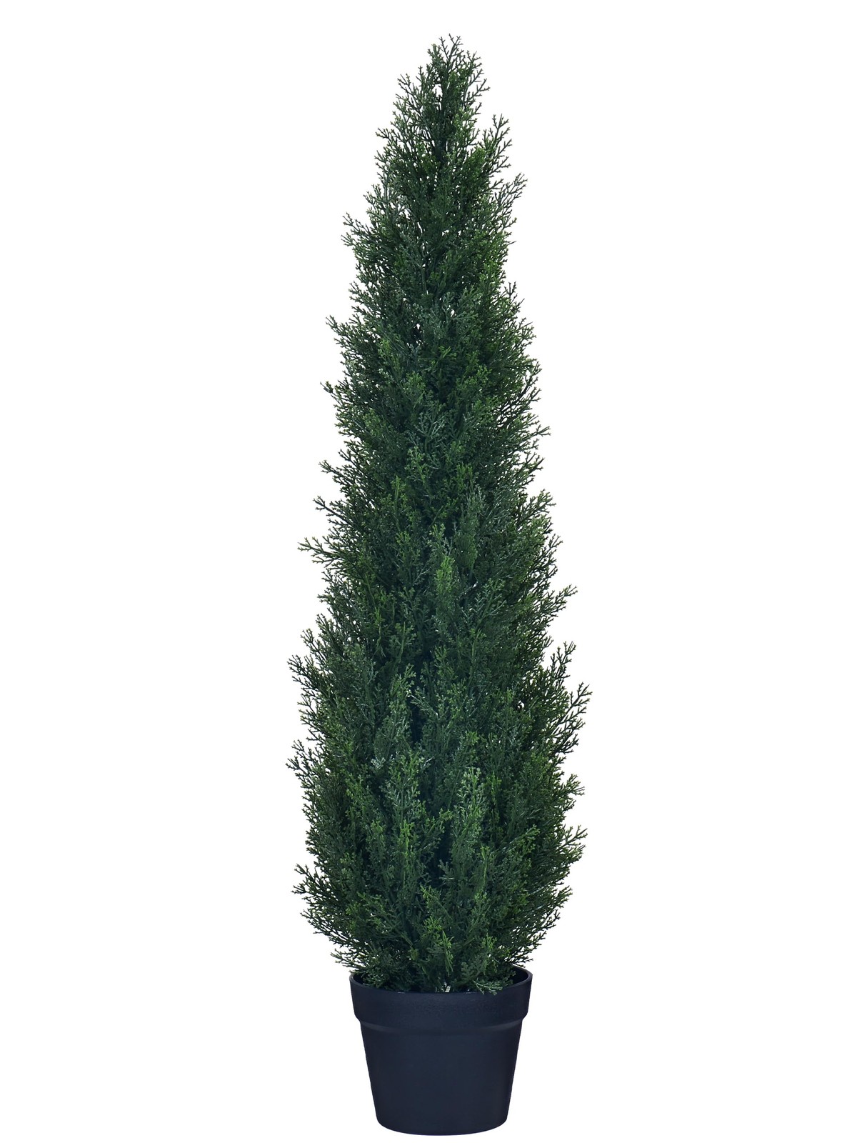 3ft Artificial Cedar Topiary Trees – Fake Boxwood Topiary Cypress Trees Potte…