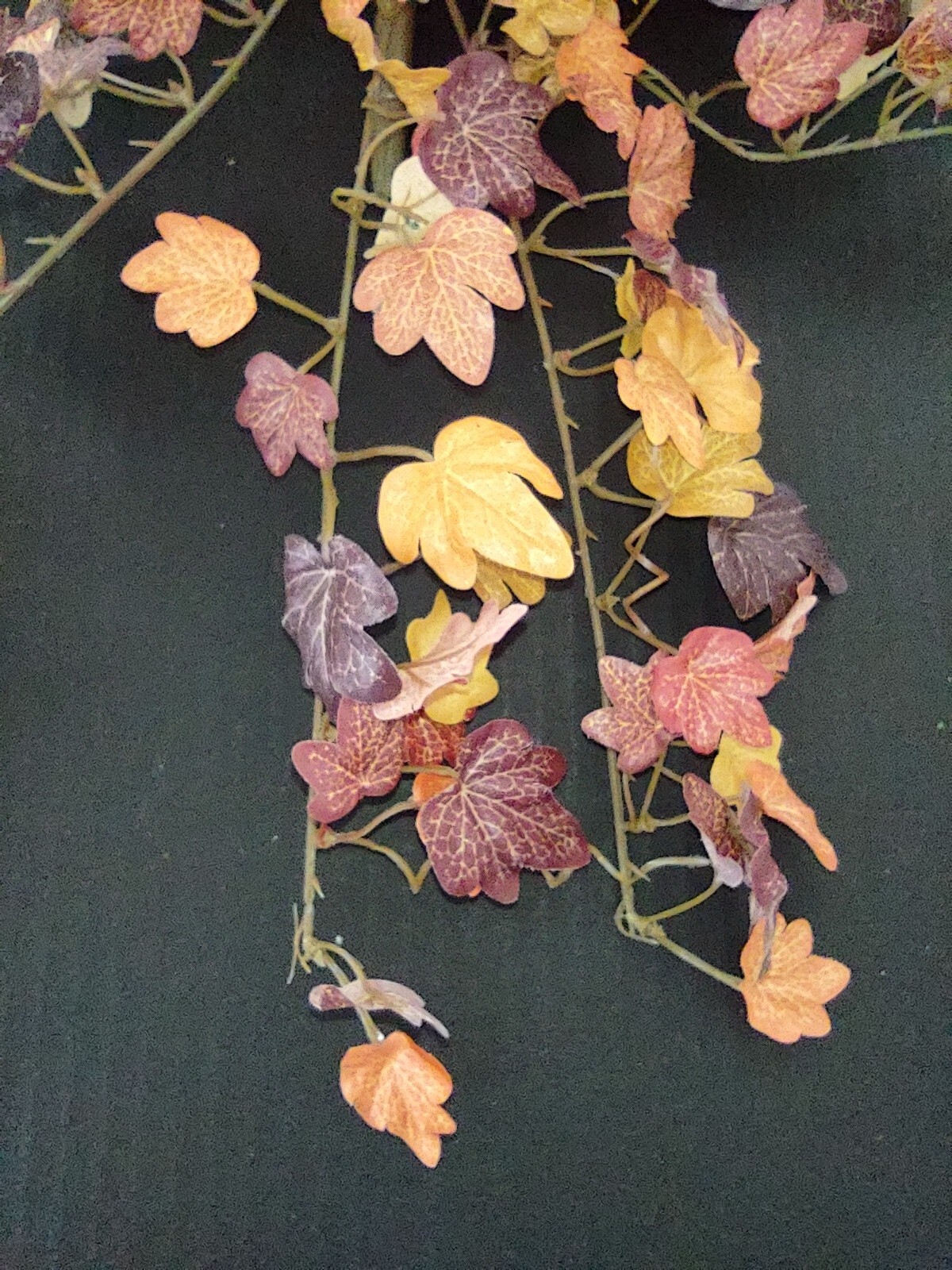 Fall mini leaf ivy vine bush. 12 BUSHES!!