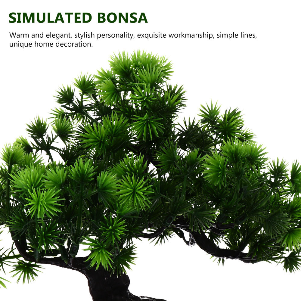 Faux Potted Plant Artificial Bonsai Tree Artificial Plant