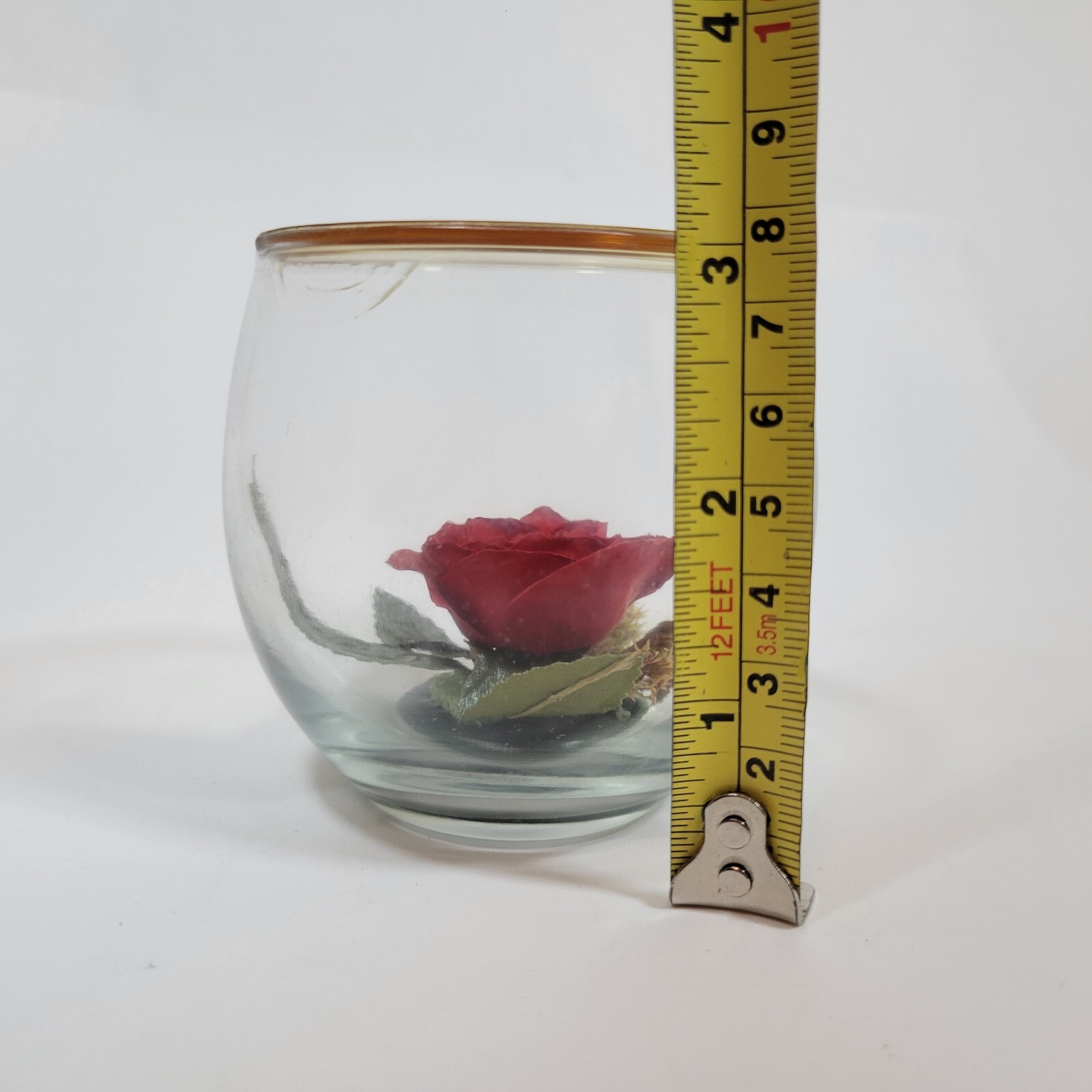 Valentine’s Day Preserved Roses Red Roses Preserved Flower Rose Gift in Glass